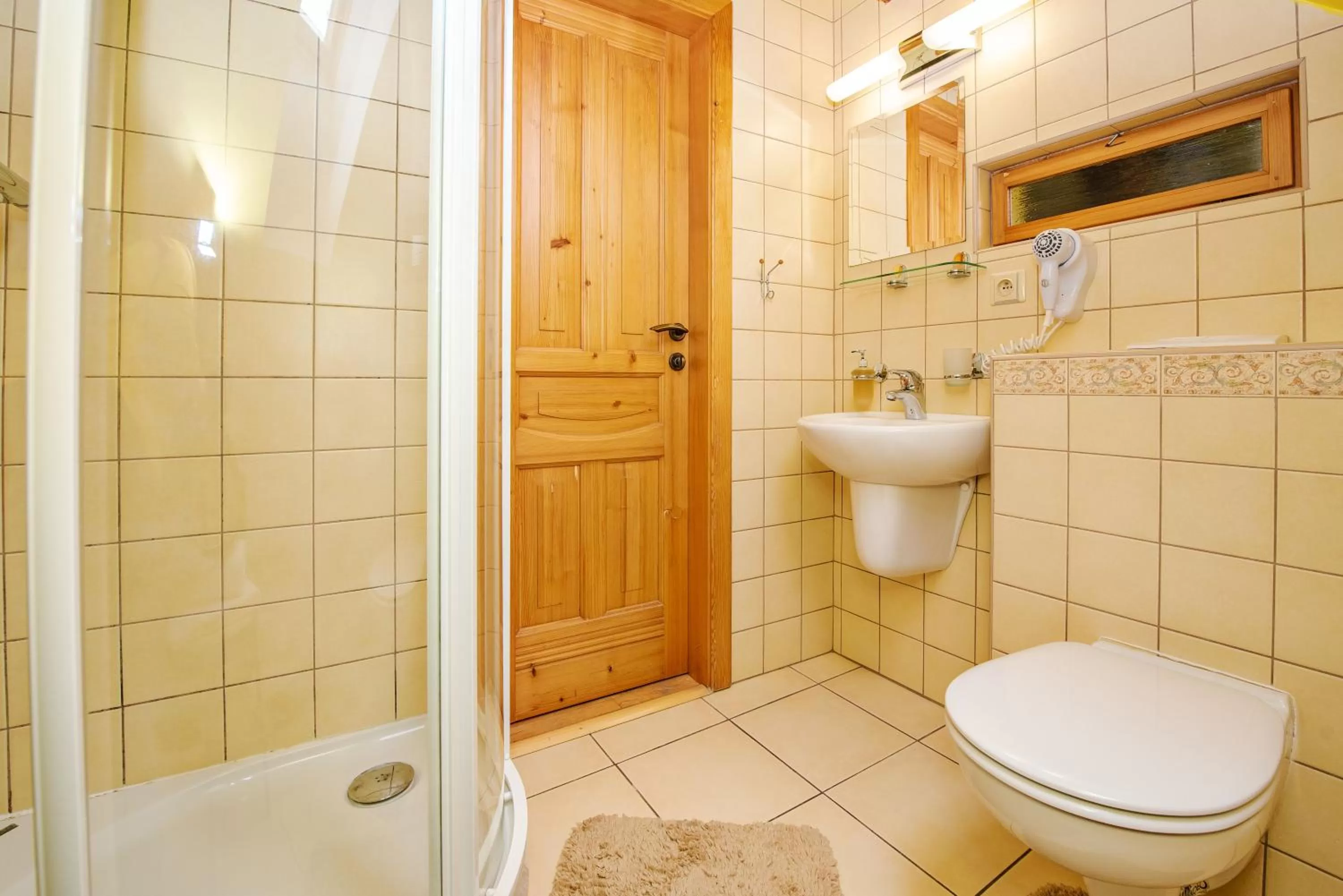 Bathroom in Ubytování u BÍLÉ PANÍ