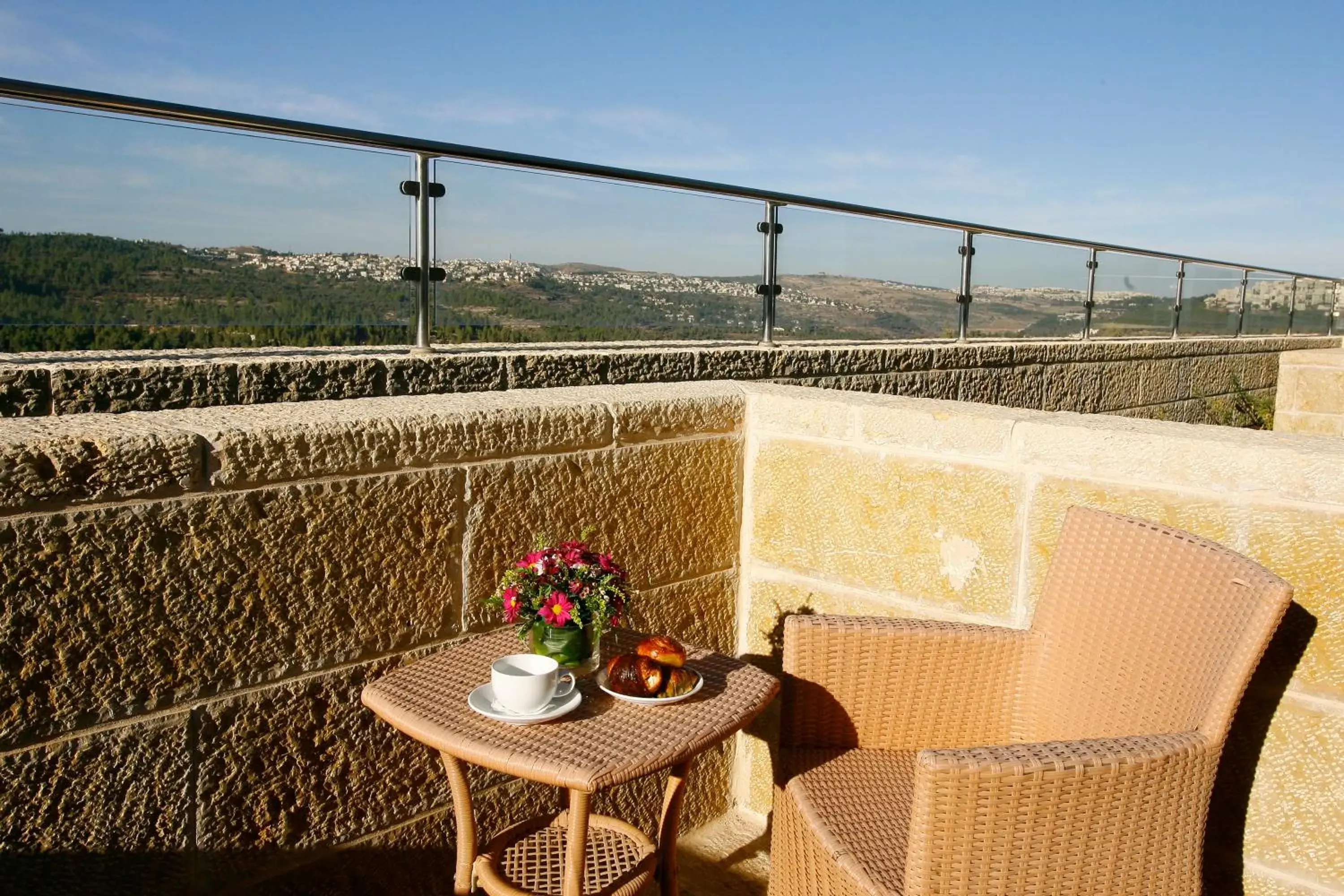 Balcony/Terrace in Ein Kerem Hotel