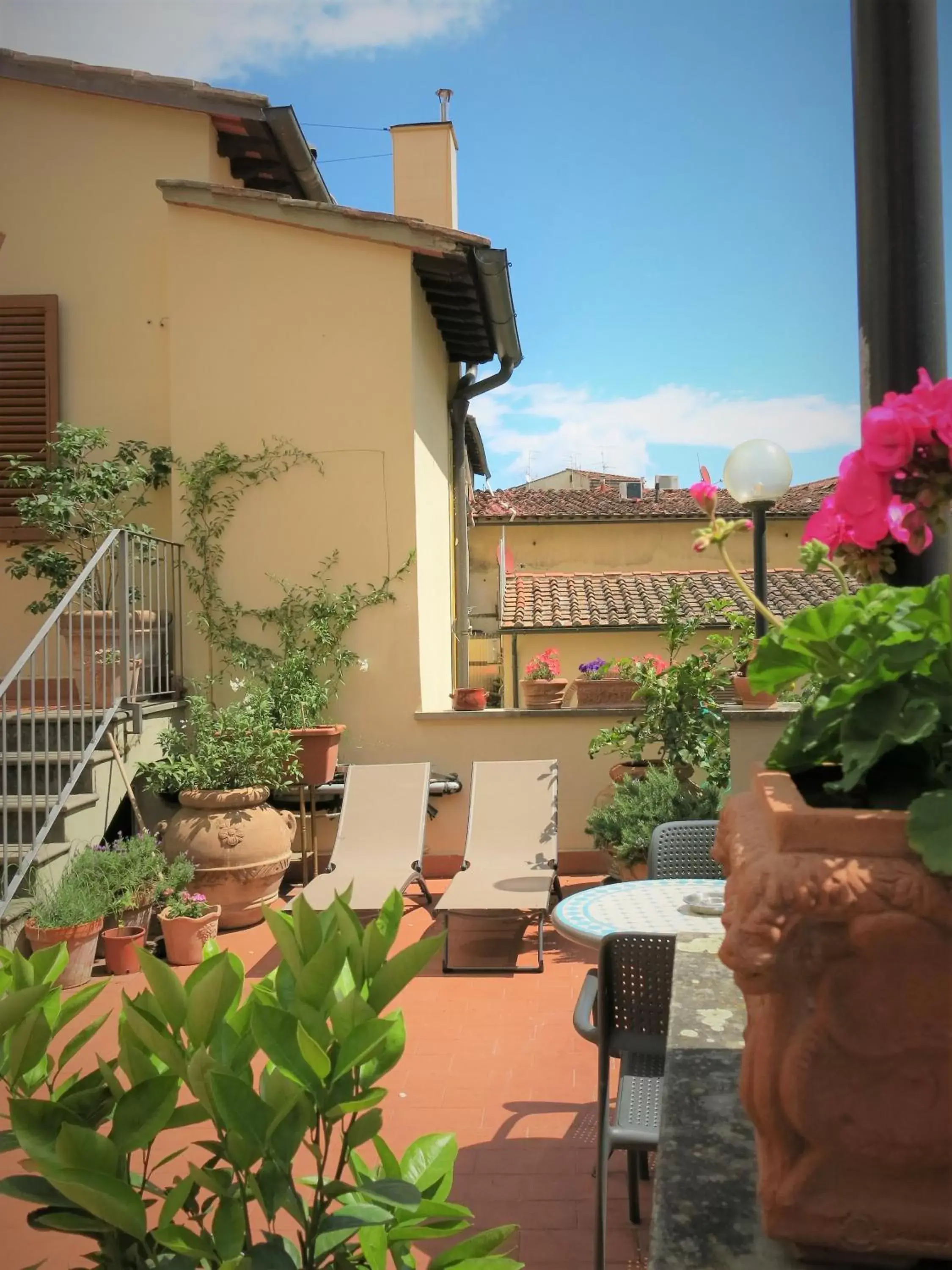 Balcony/Terrace in Hostel Archi Rossi