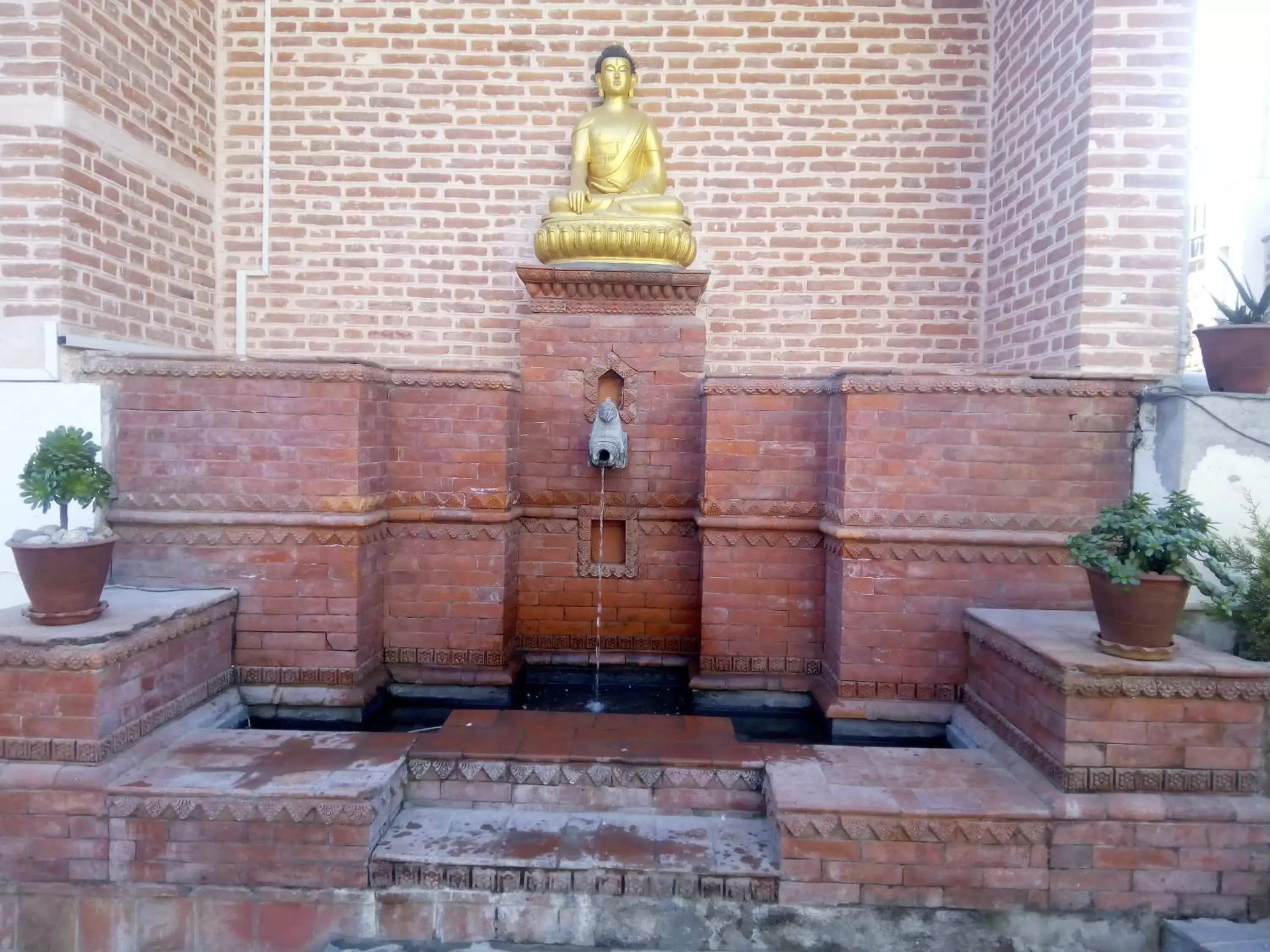 Decorative detail in Hotel Himalayan Villa