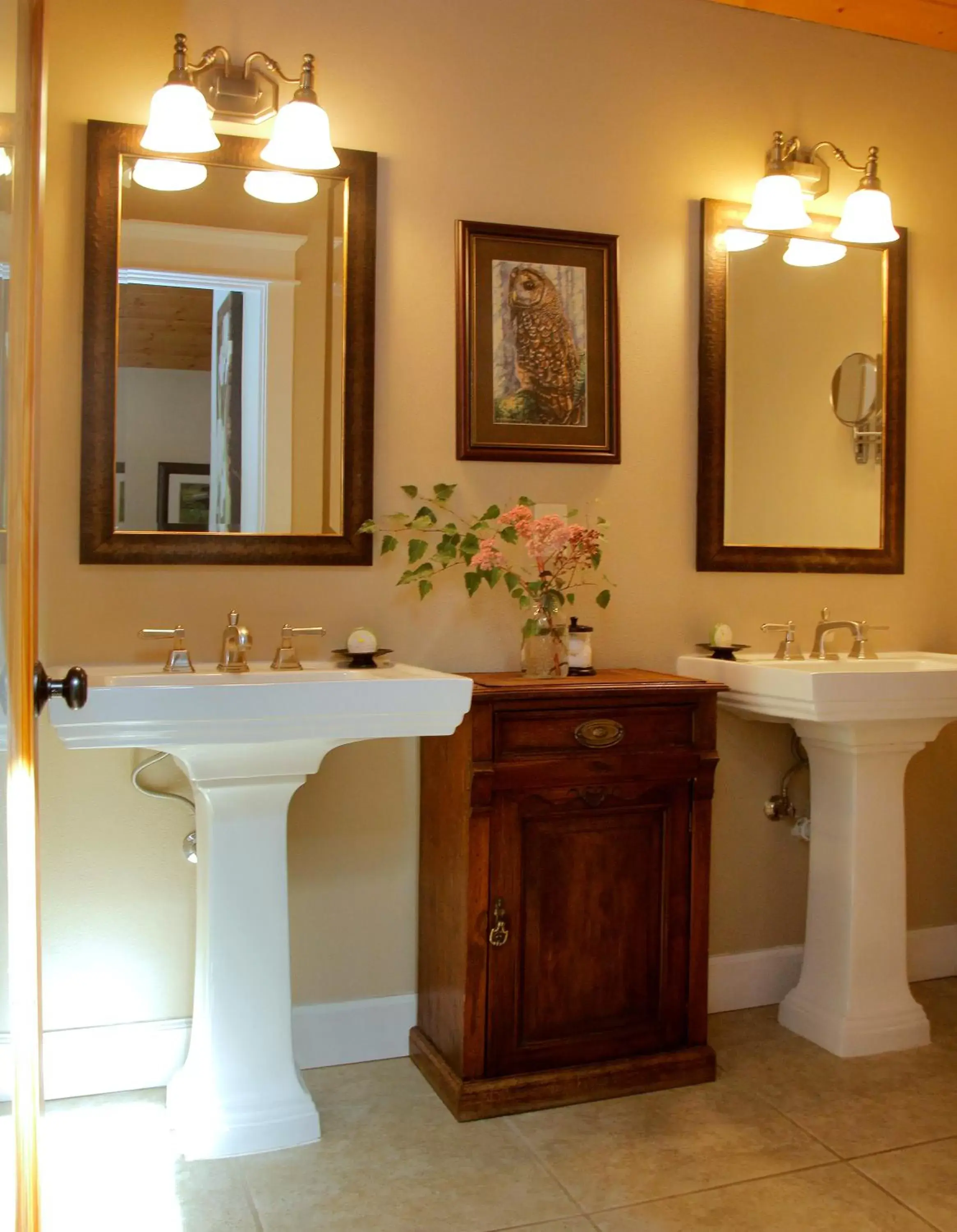 Bathroom in Coho Cottages