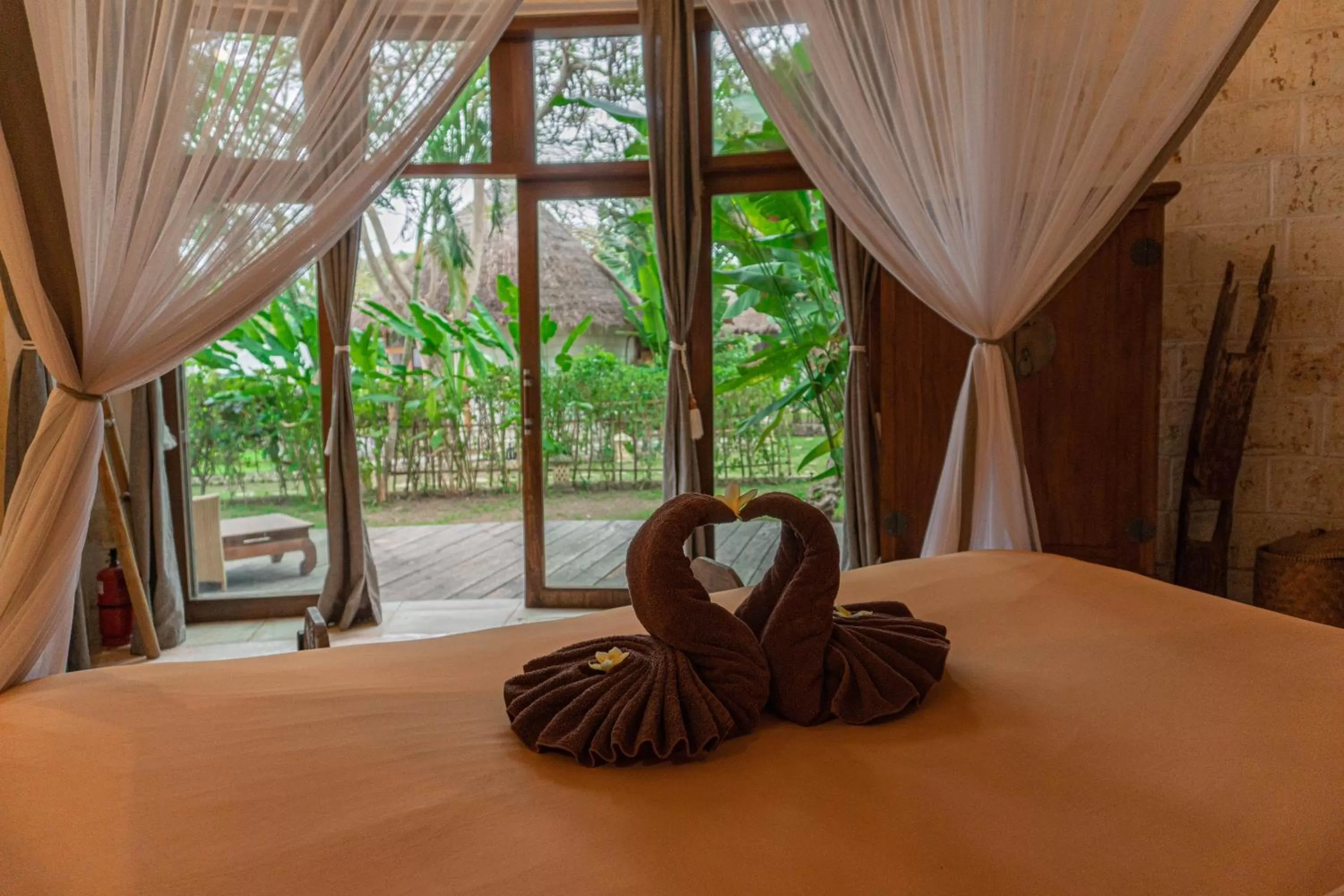 Bedroom, Bed in La Joya Balangan Resort