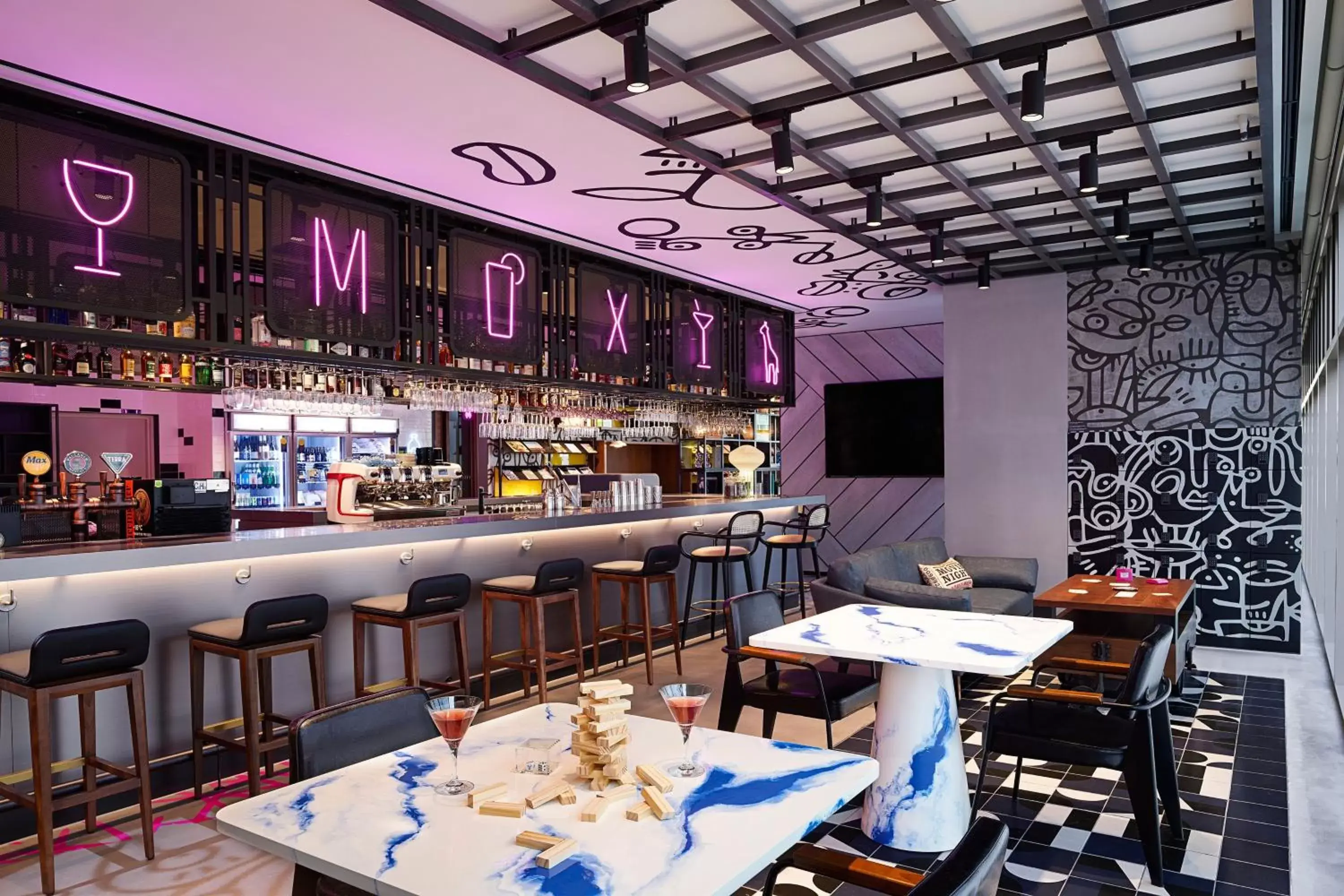 Restaurant/places to eat, Lounge/Bar in Moxy Seoul Myeongdong