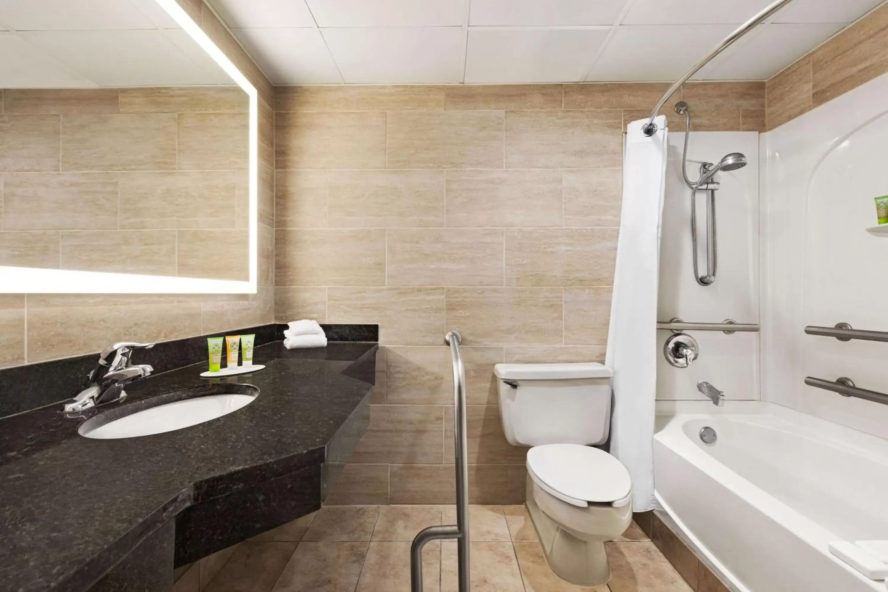 Bathroom in Wyndham Garden Totowa Bathroom in Wyndham Garden Totowa