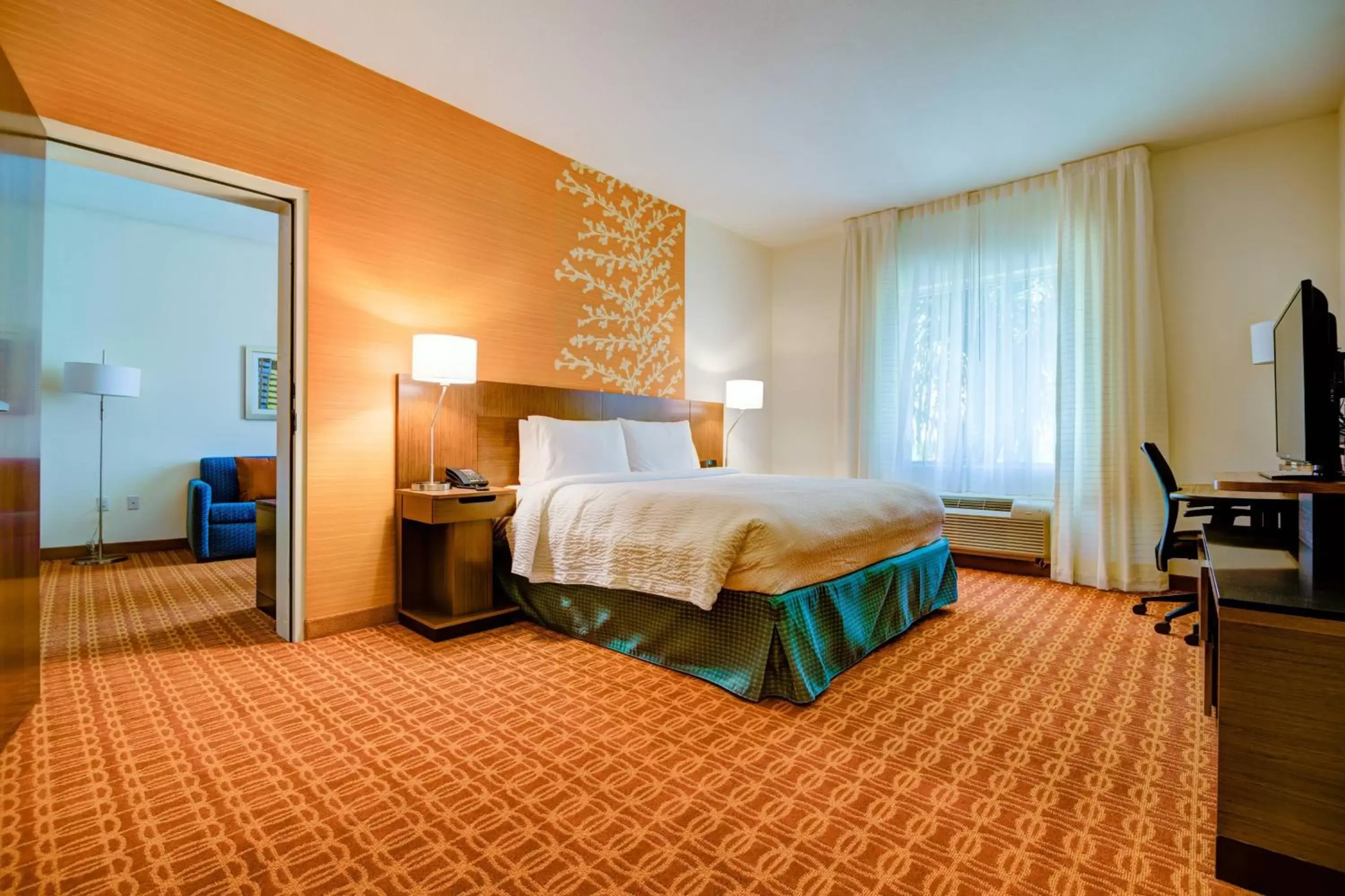 Bedroom, Bed in Fairfield Inn & Suites by Marriott Delray Beach I-95
