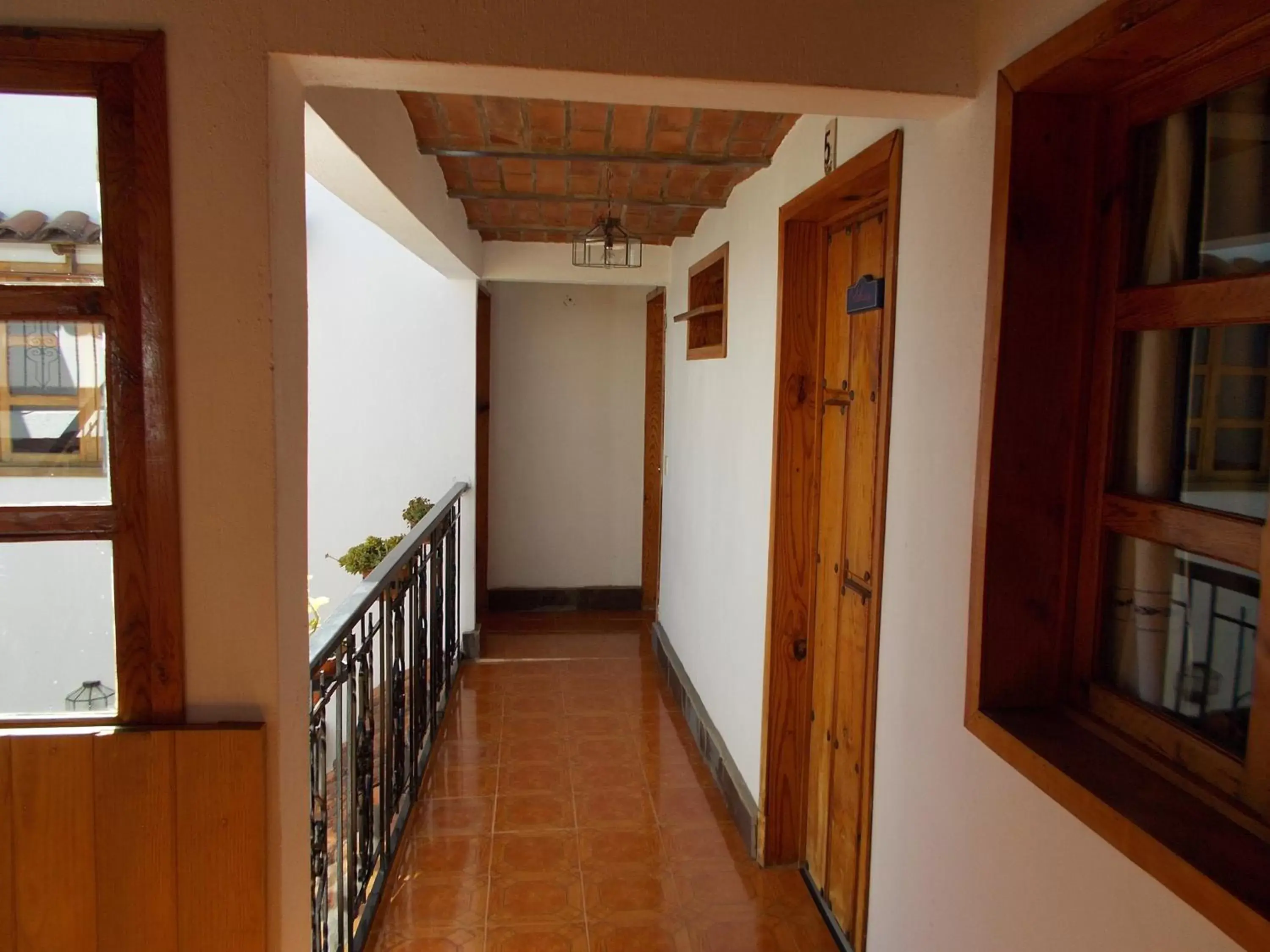 Balcony/Terrace in Las Margaritas Hotel Posada