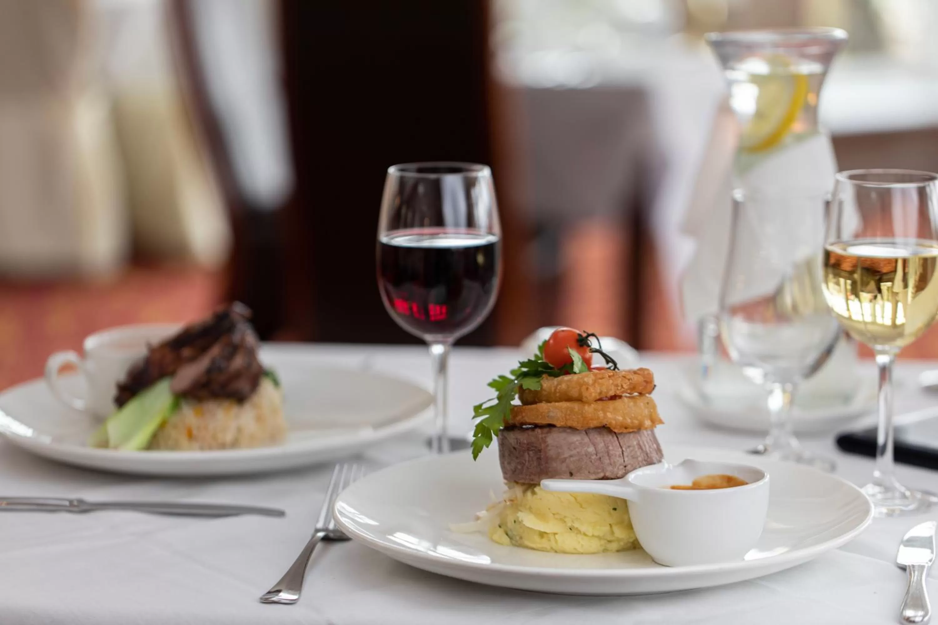 Food and drinks in Ballina Manor Hotel