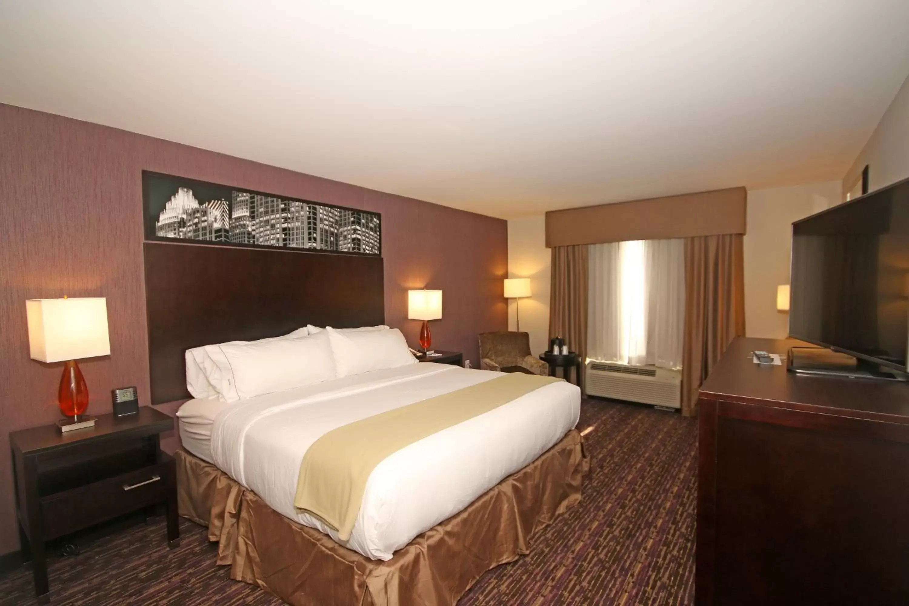 Photo of the whole room, Bed in Holiday Inn Express & Suites Charlotte North, an IHG Hotel