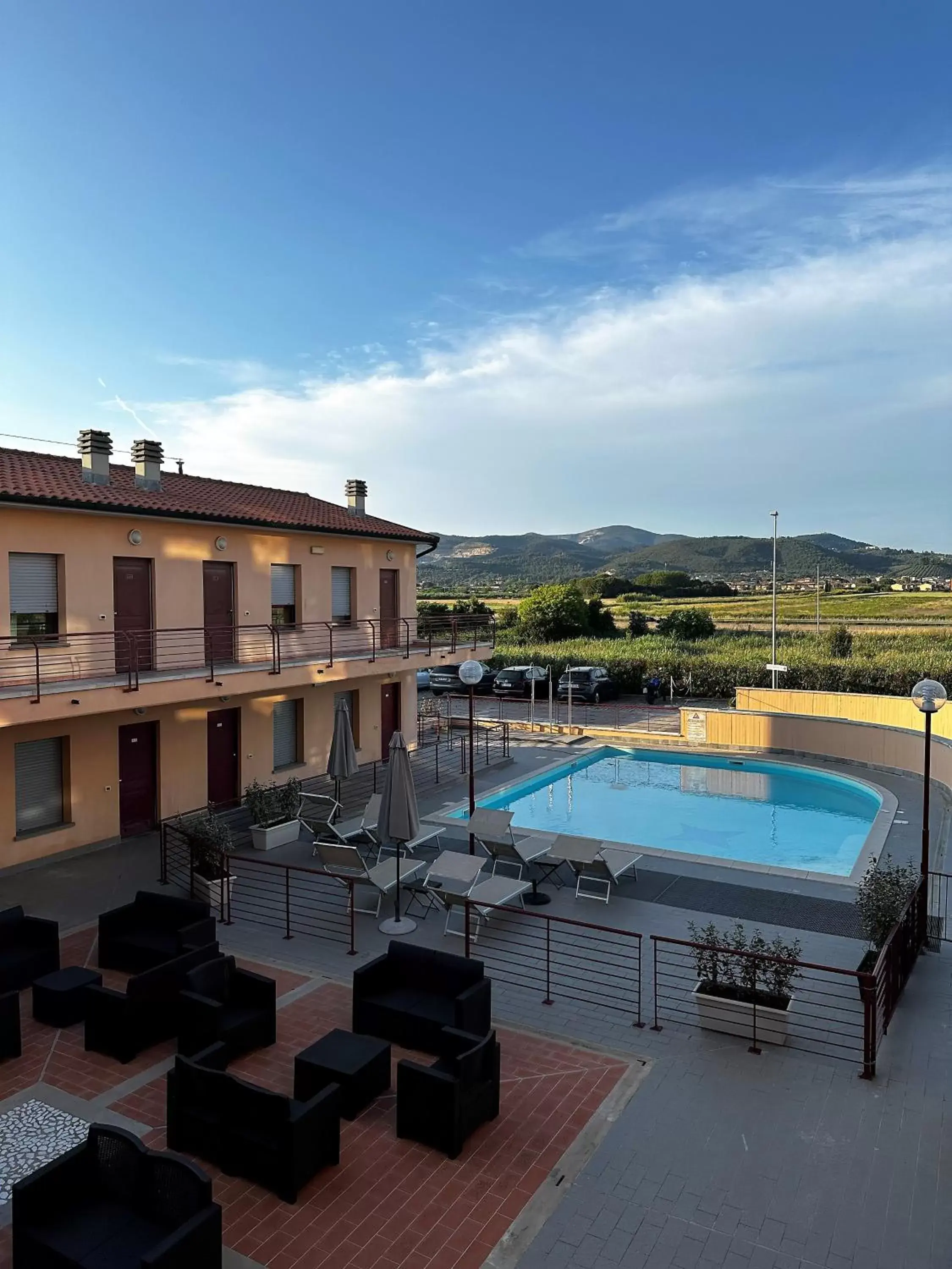 Swimming pool, Pool View in Hotel Grecale - Venturina Terme