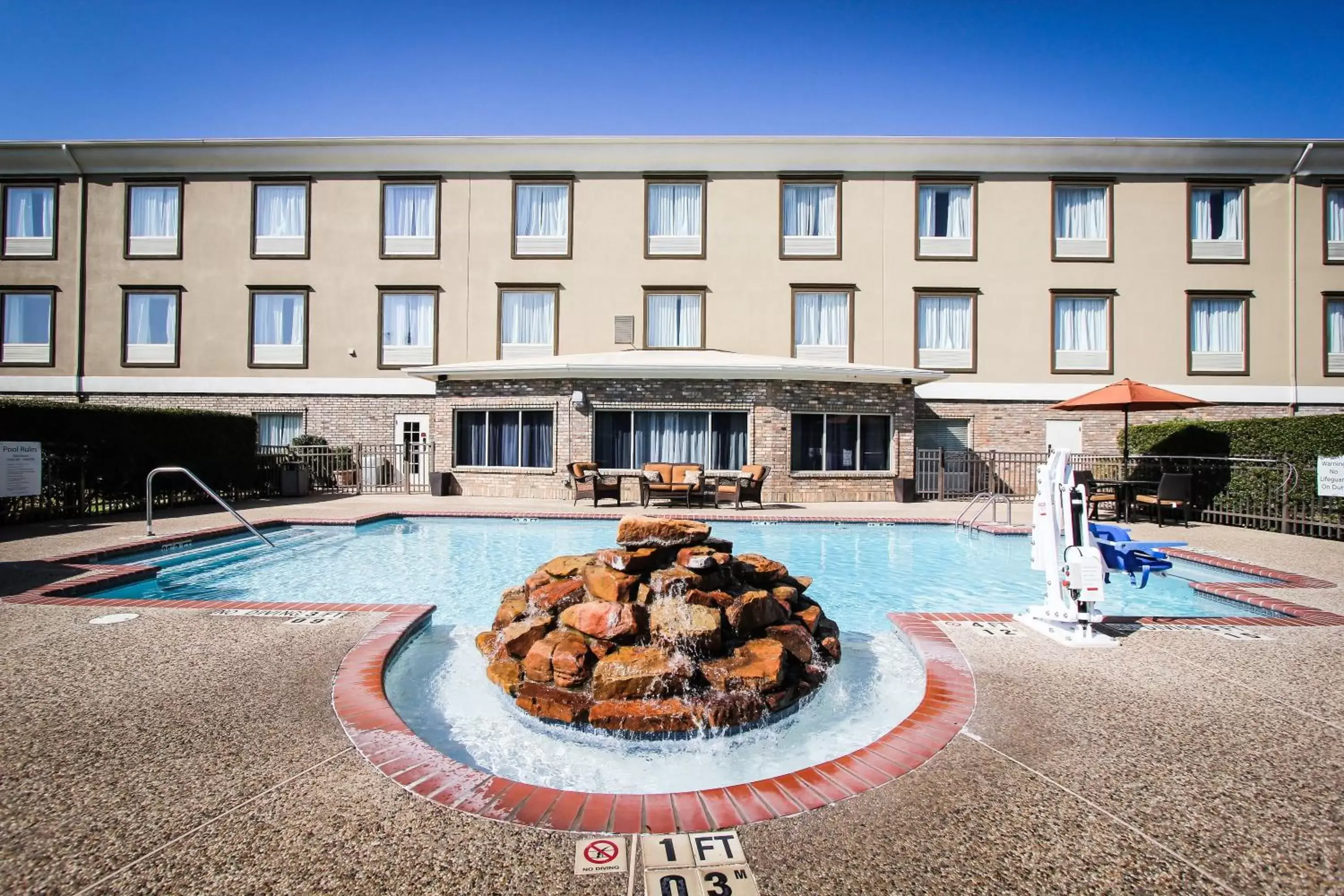 Swimming Pool in Holiday Inn Express Hotel & Suites Nacogdoches, an IHG Hotel
