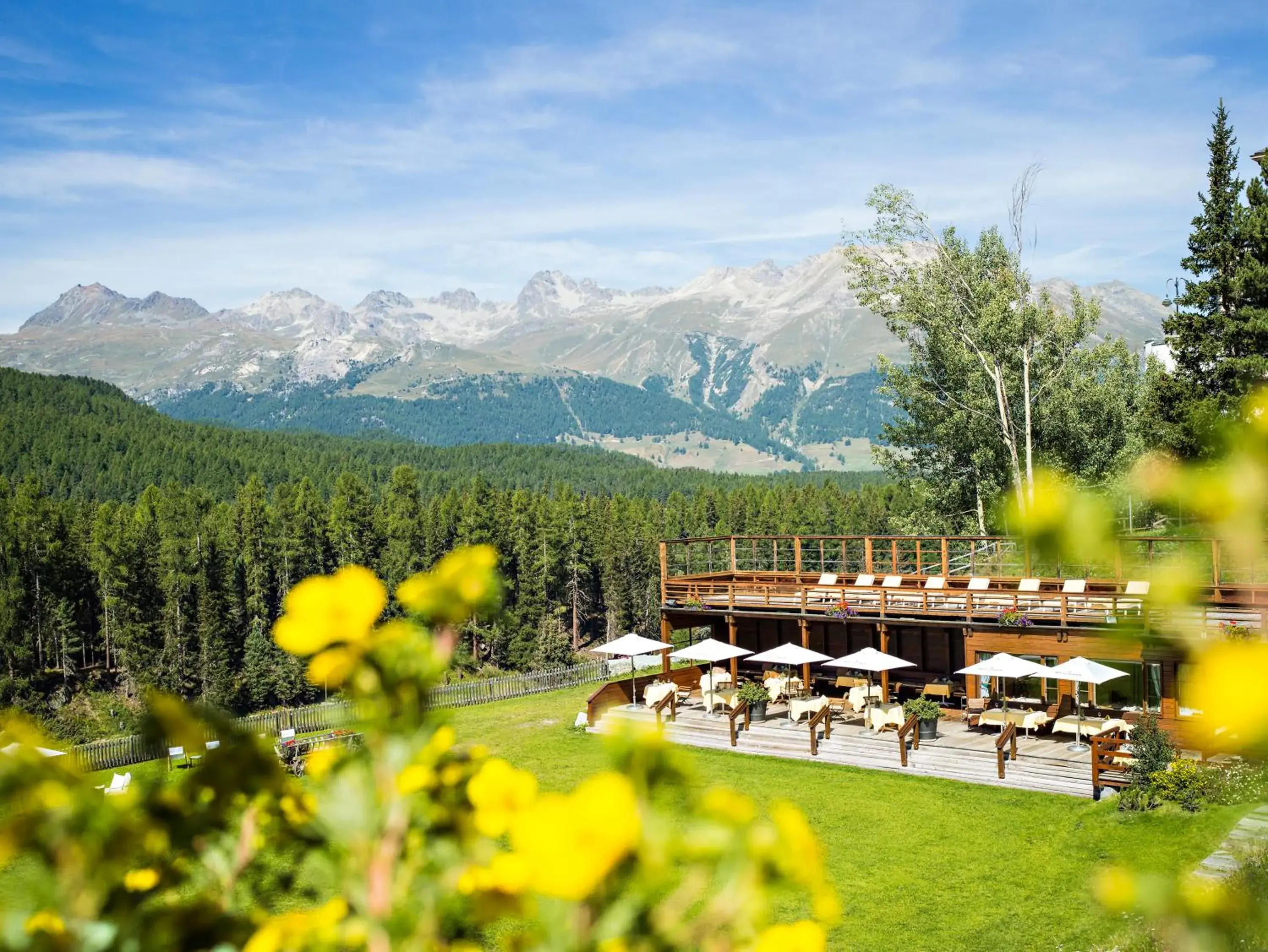 Restaurant/places to eat in Grand Hotel Kronenhof