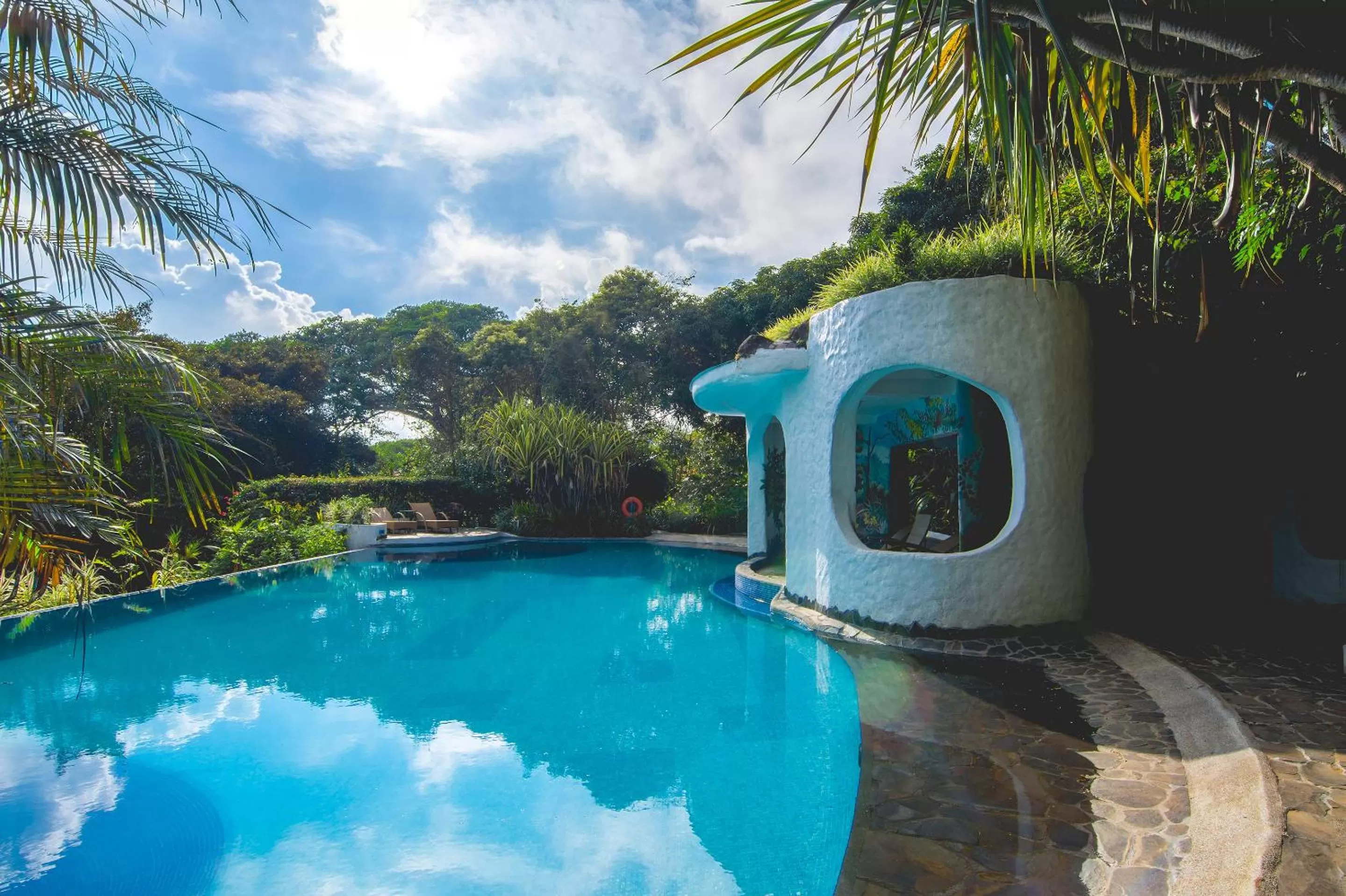 Swimming pool in Finca Rosa Blanca Coffee Farm and Inn