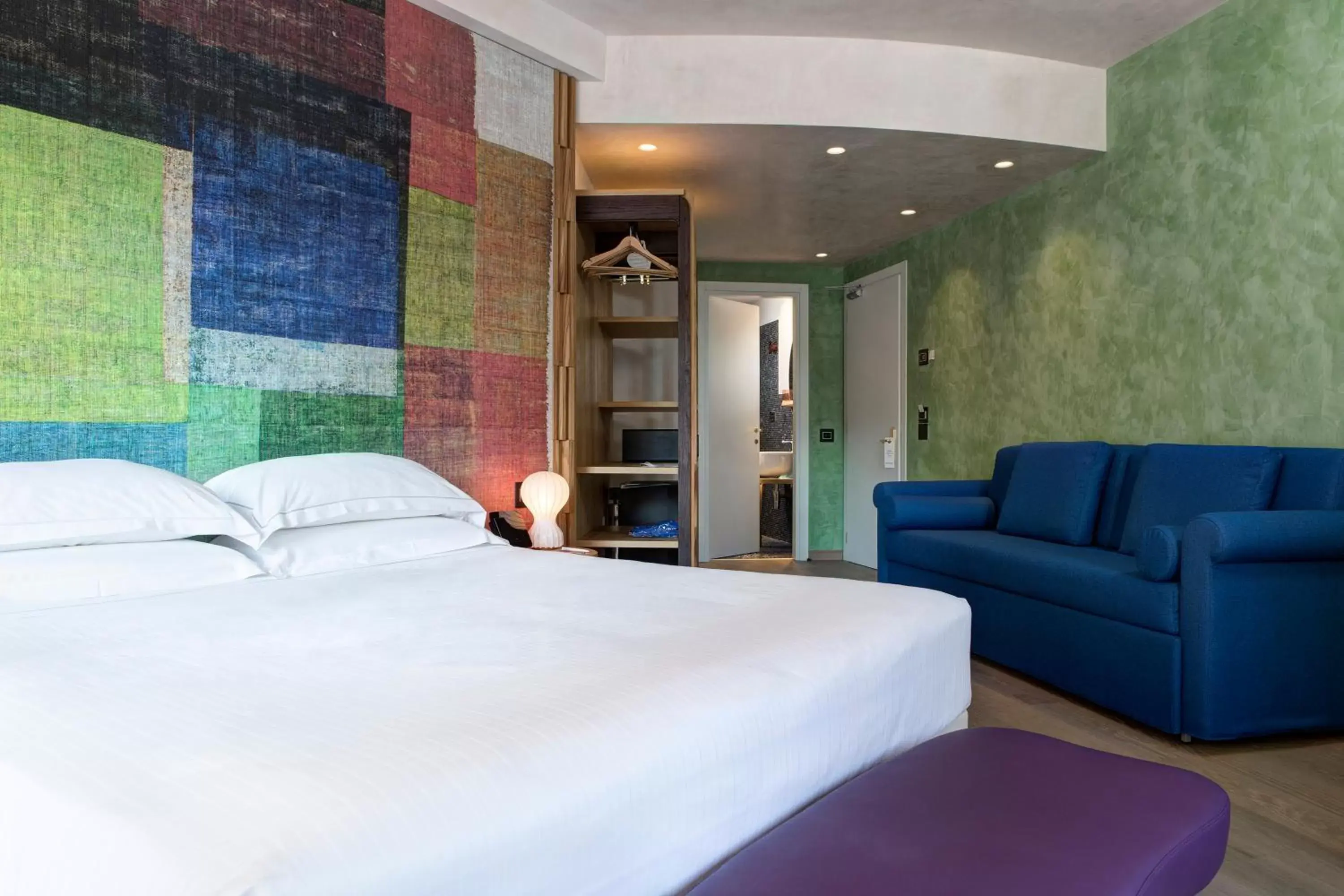 Bedroom, Bed in Hotel Firenze