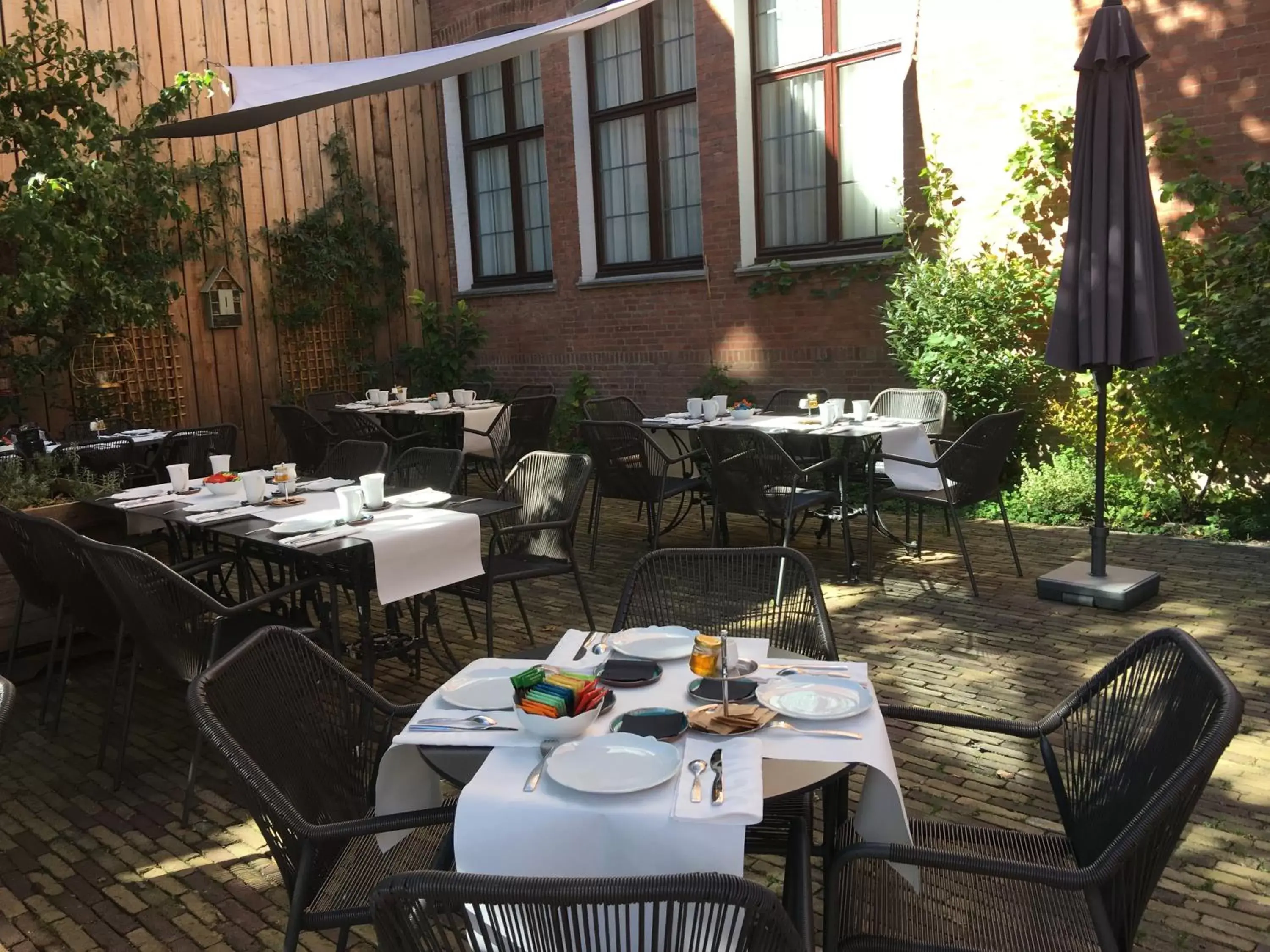 Patio, Restaurant/Places to Eat in Boutique Hotel The Roosevelt