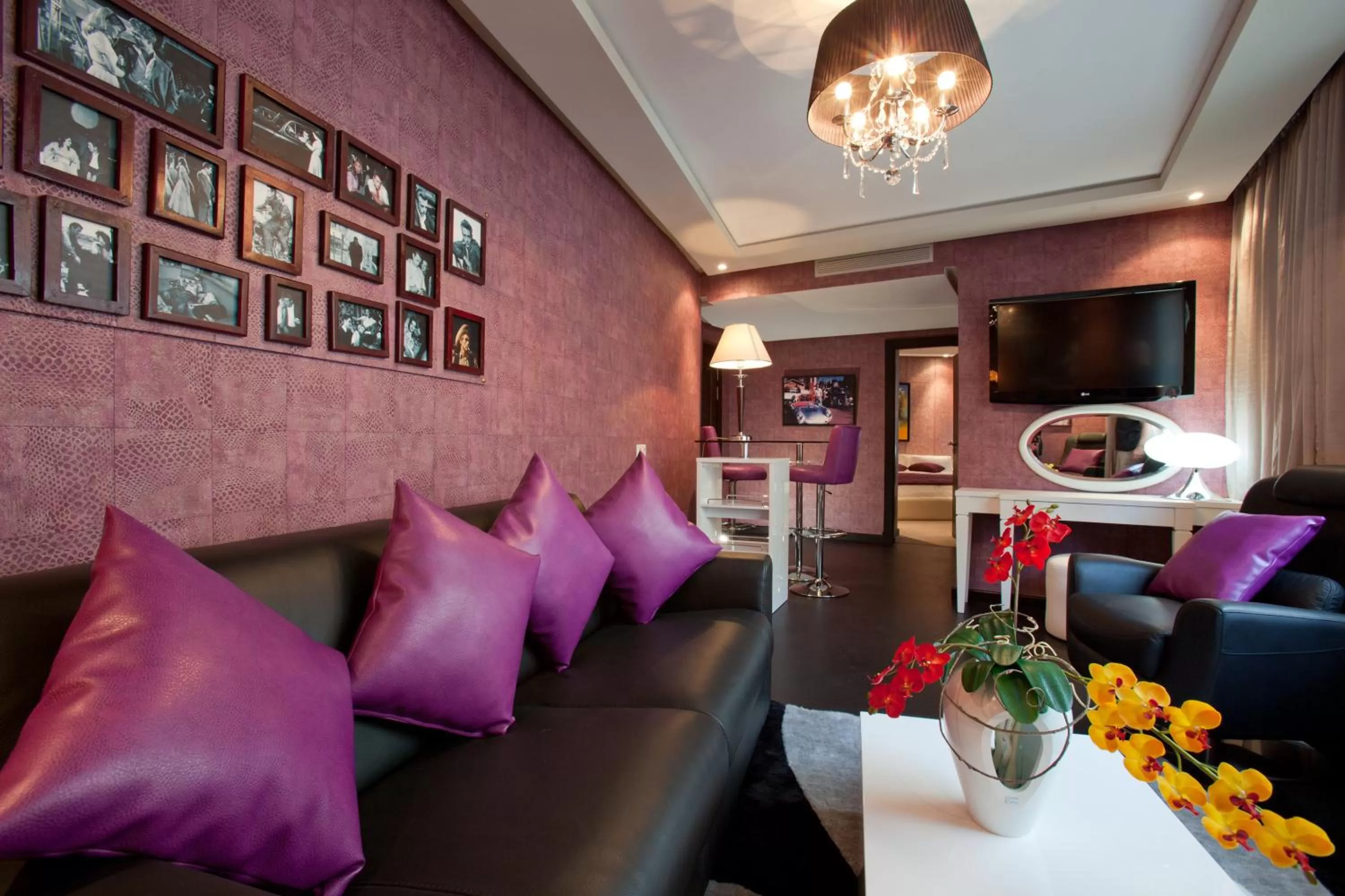 Living room in Art Palace Suites & Spa