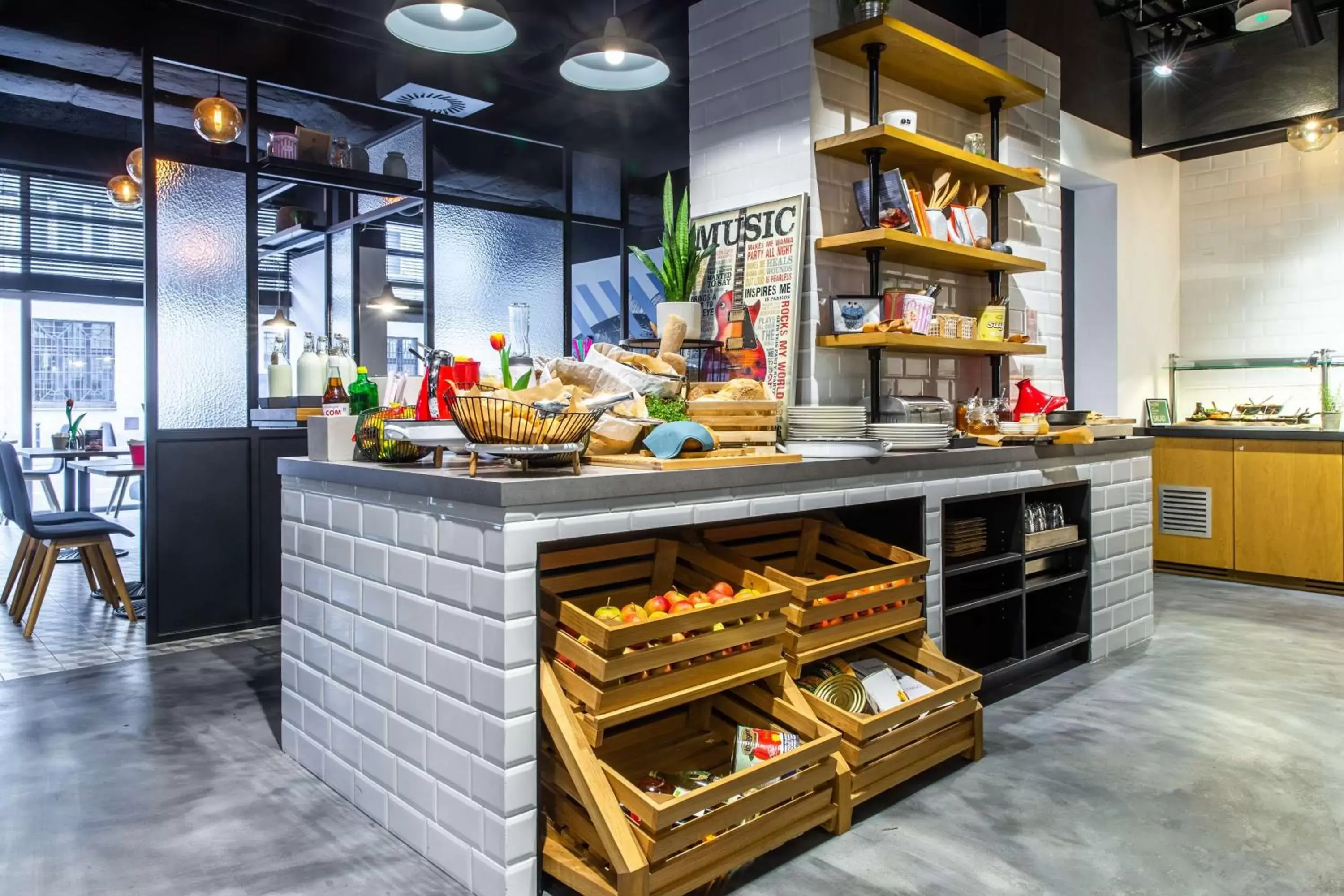 Restaurant/places to eat in Park Inn by Radisson Poznan