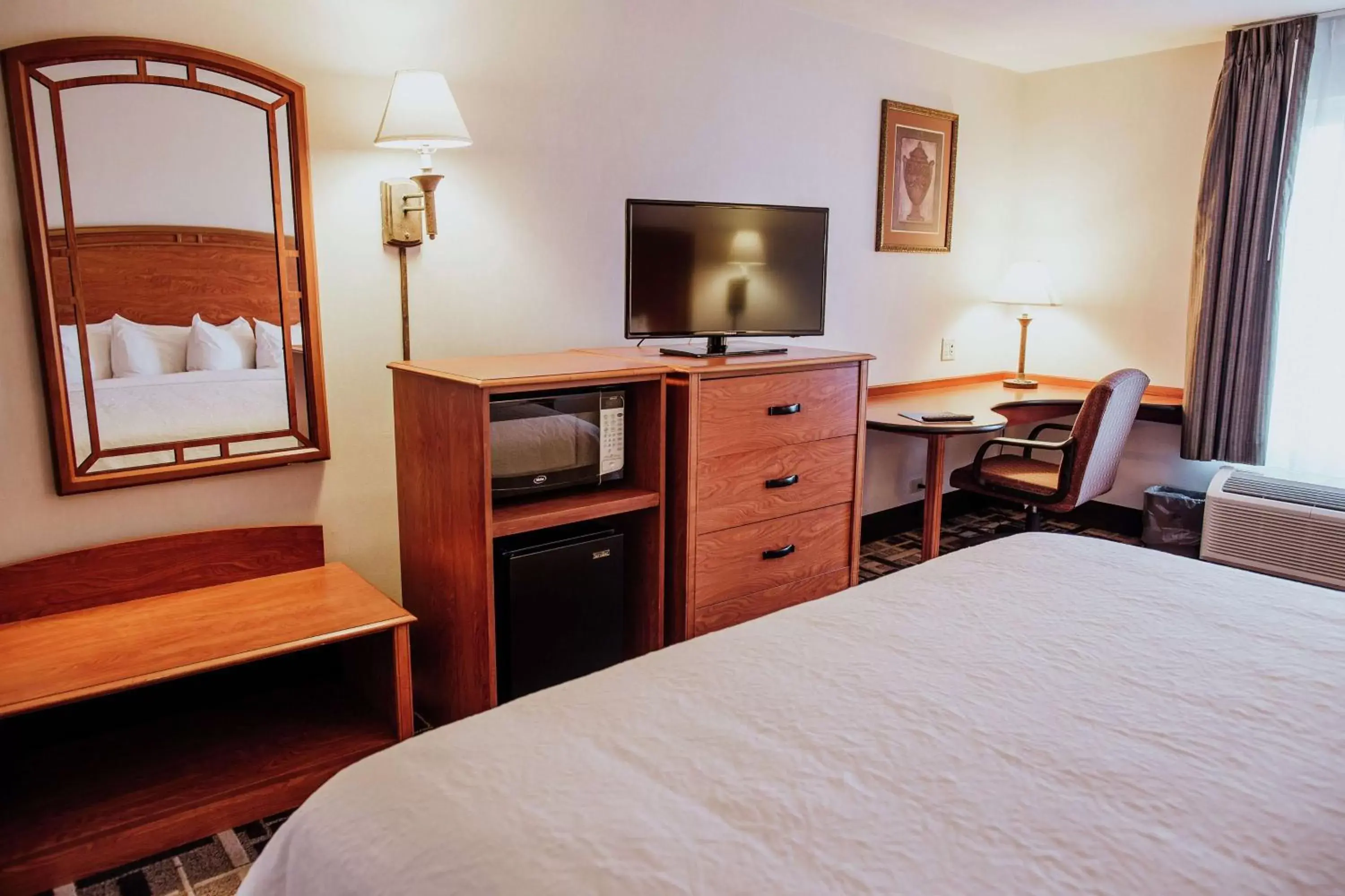 Bedroom, TV/Entertainment Center in Hampton Inn Torreon Airport-Galerias