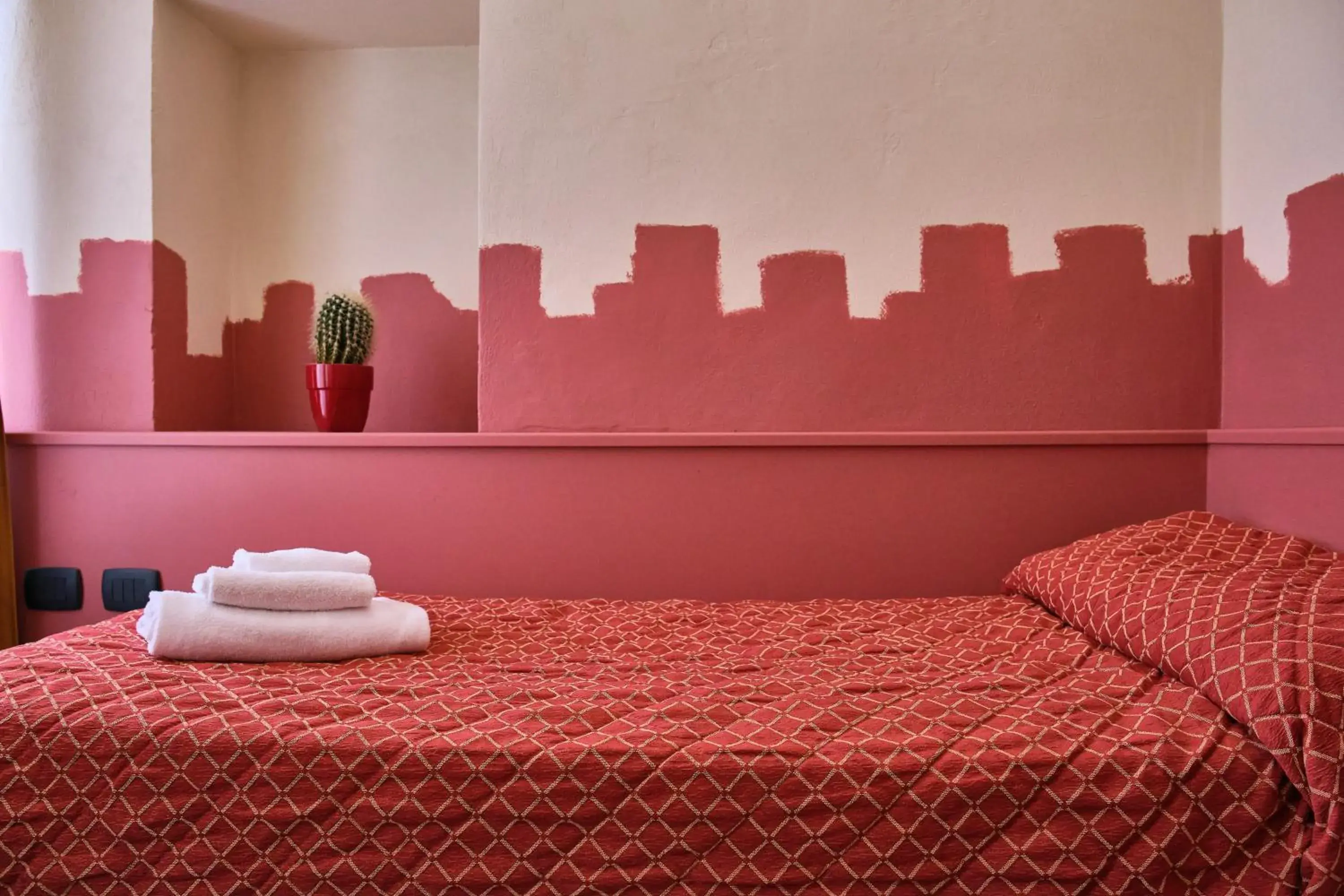 Bed in Hotel San Giuseppe