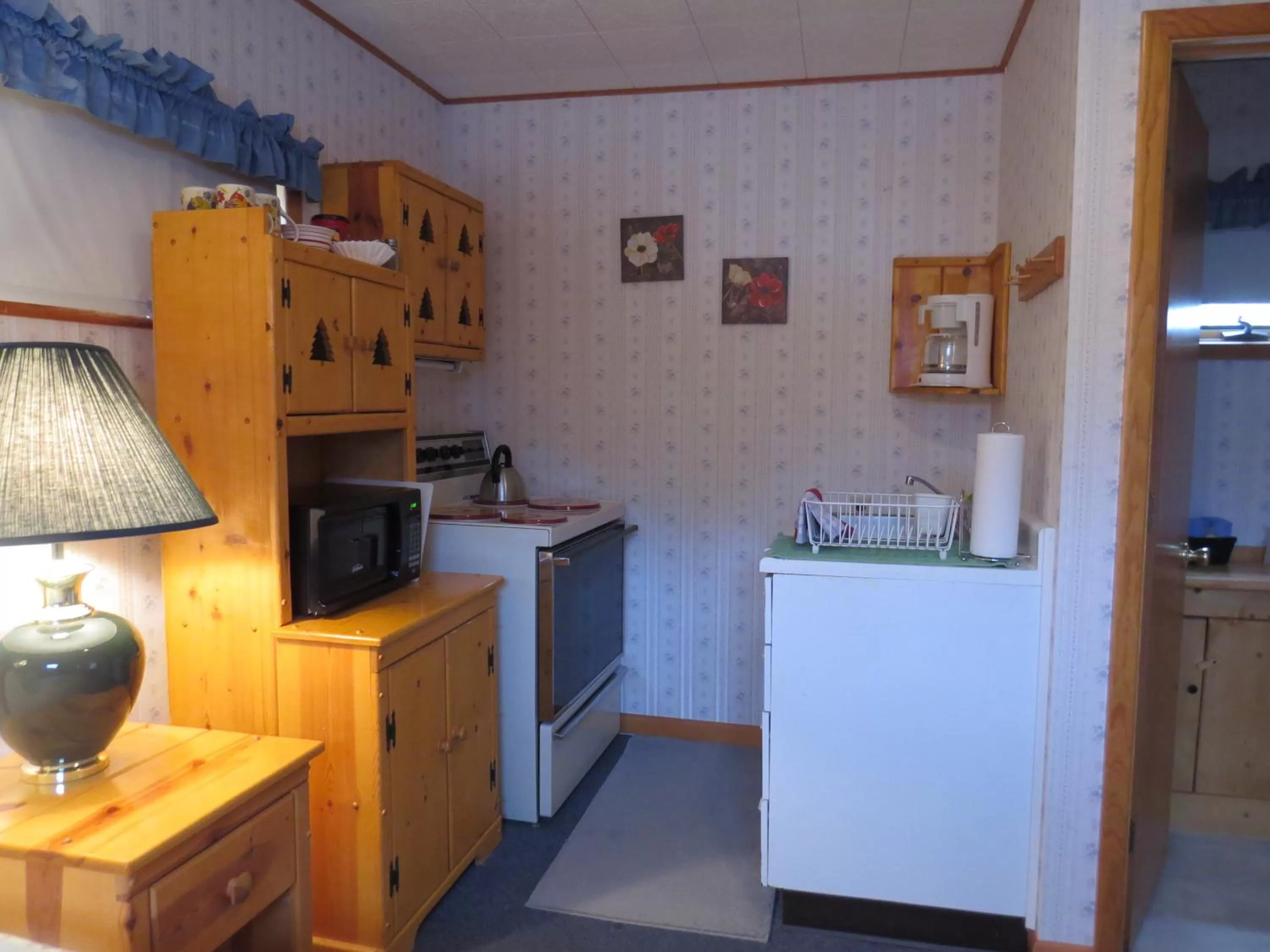 Kitchen or kitchenette in The Pines Country Inn