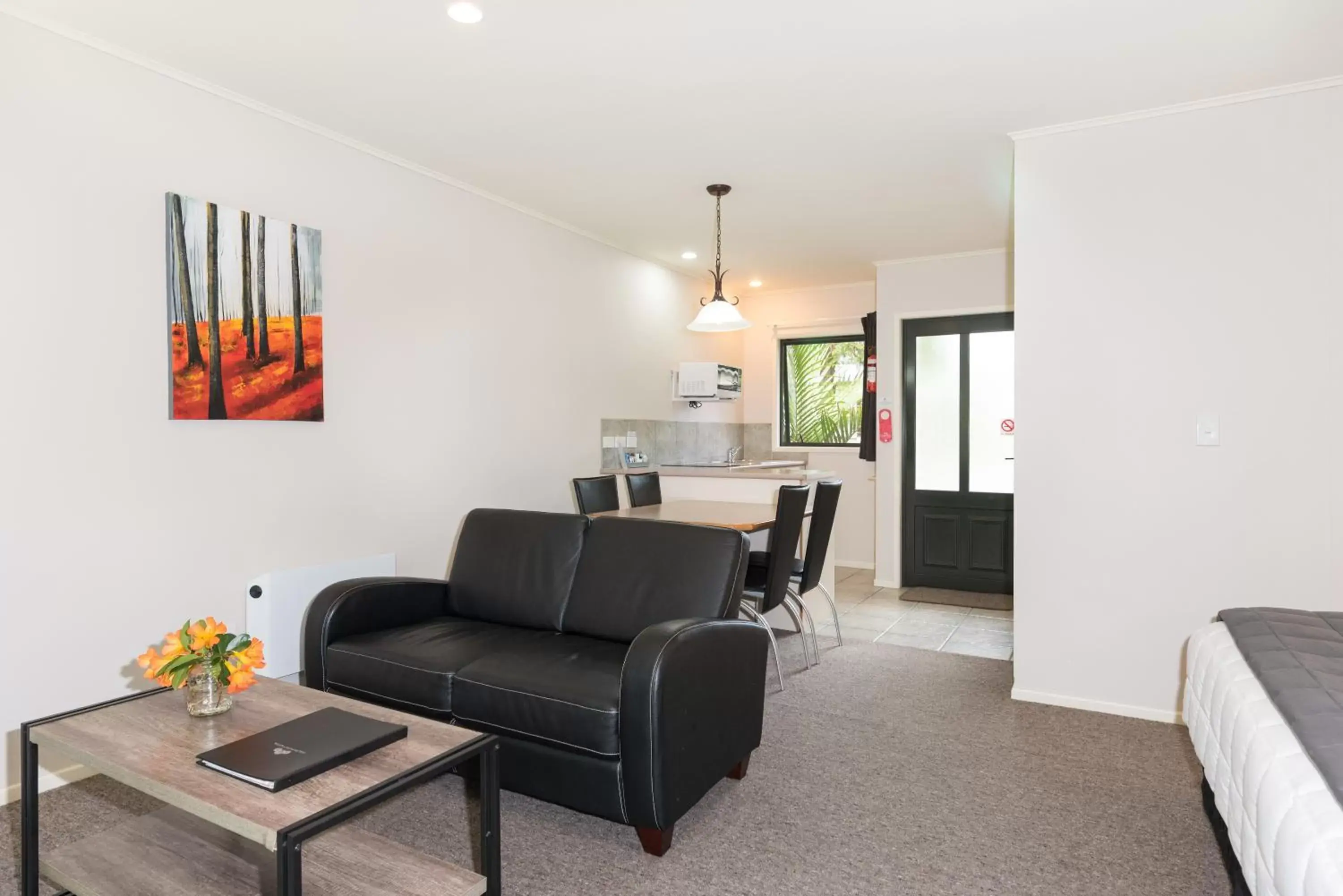 Seating Area in Kauri Park Motel