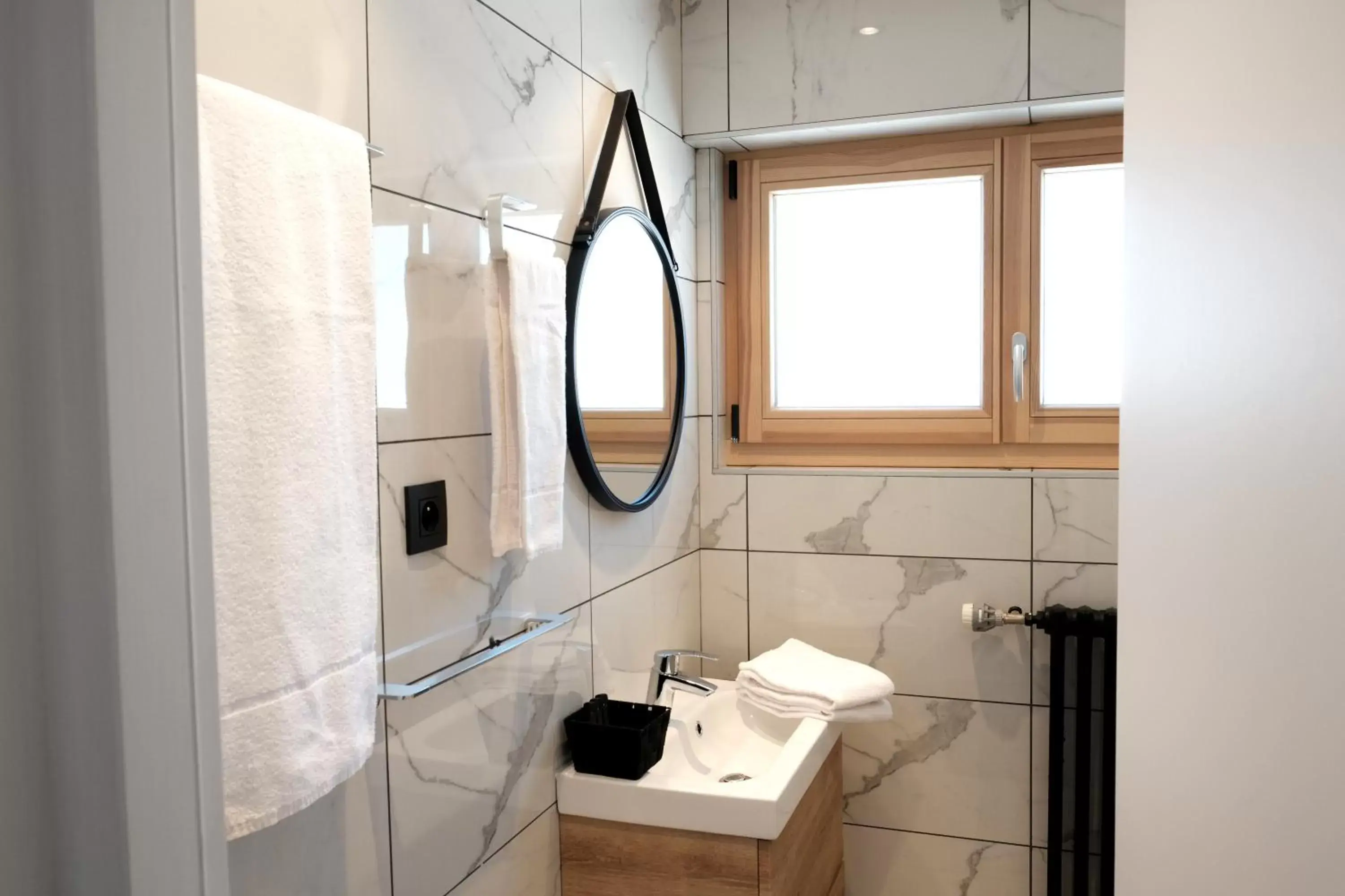 Bathroom in Hôtel La Grande Lanière