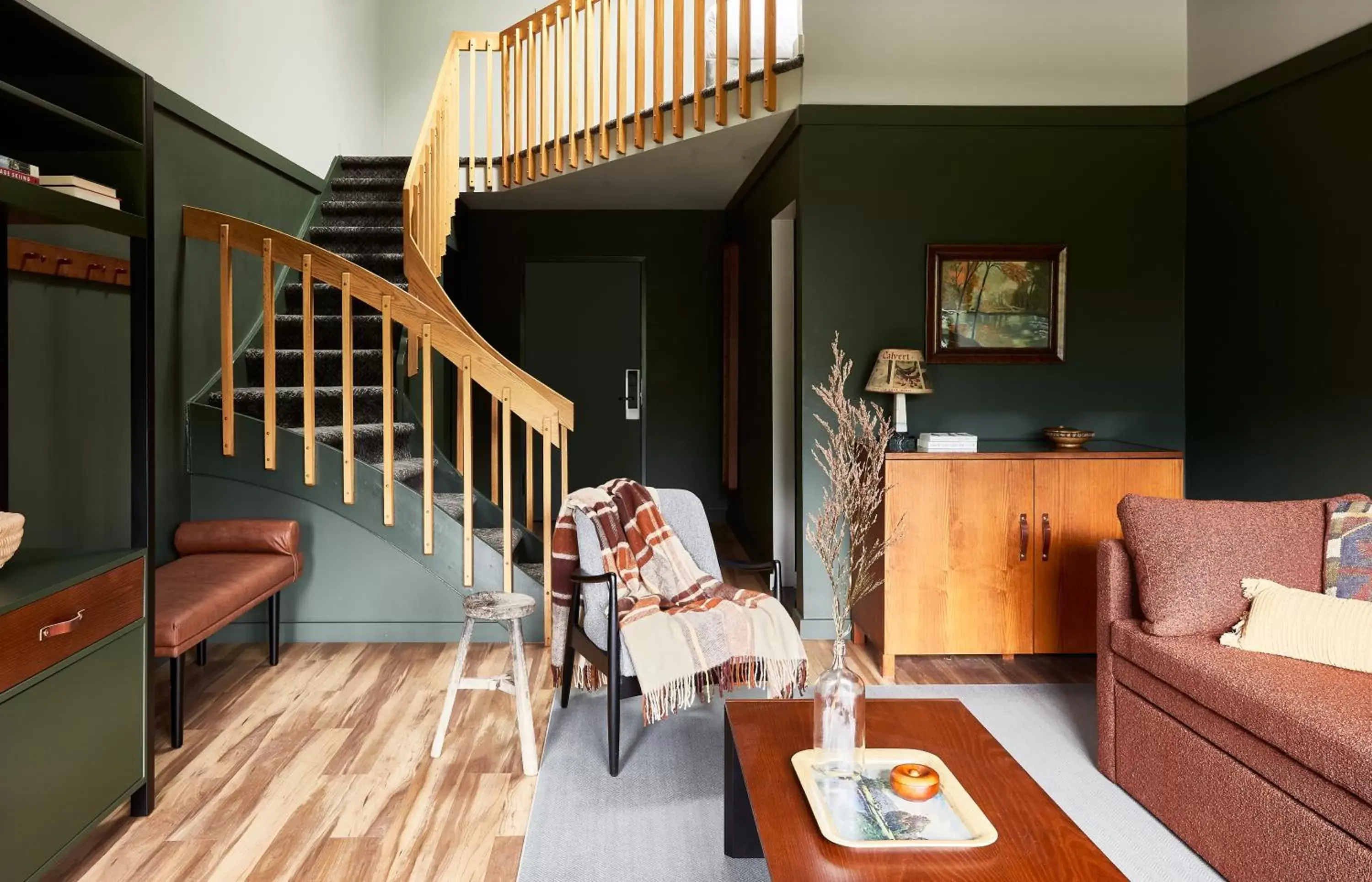 Living room in Hunter Lodge, a Bluebird by Lark Living room in Hunter Lodge, a Bluebird by Lark