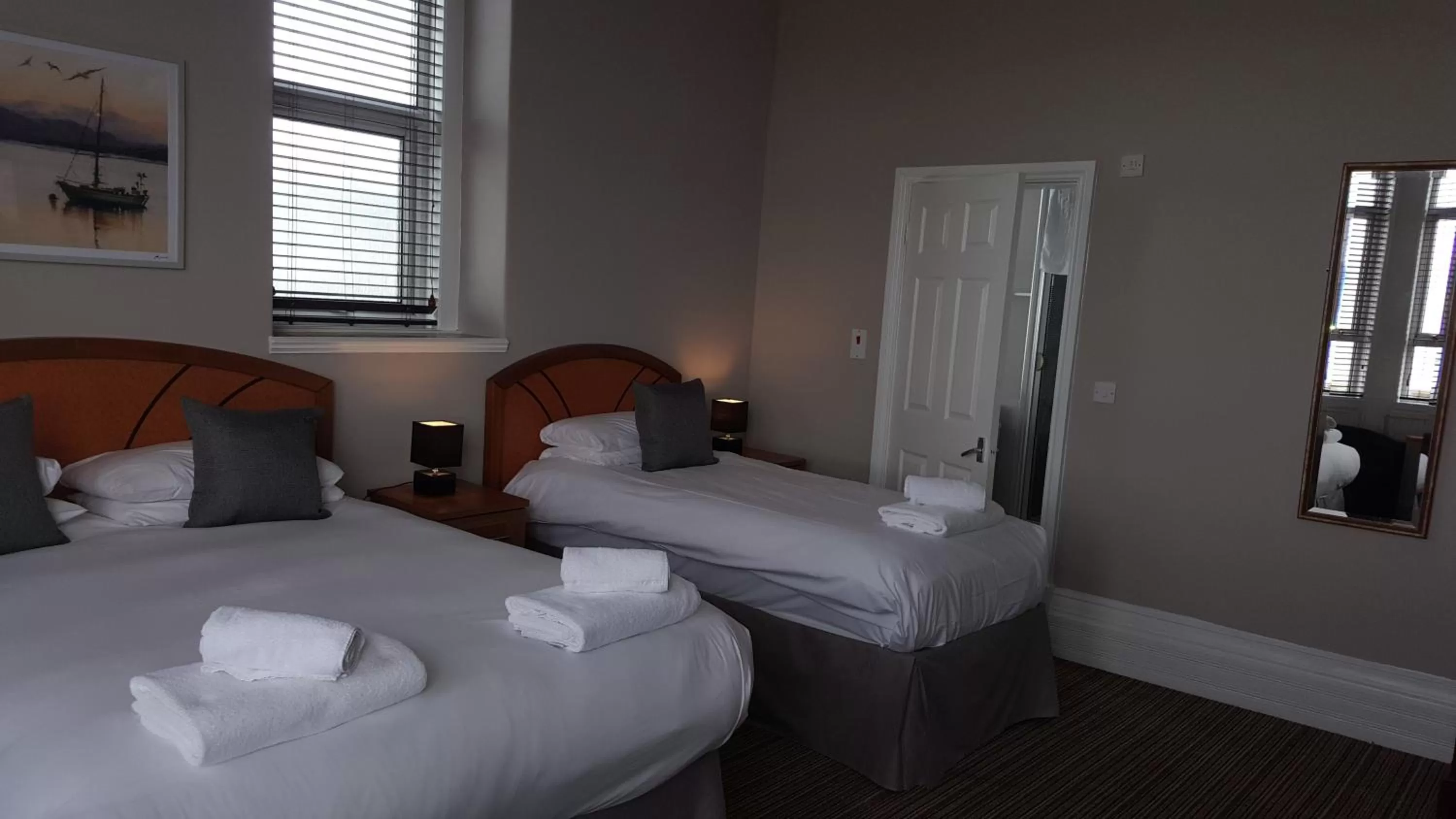 Decorative detail, Bed in The York Hotel