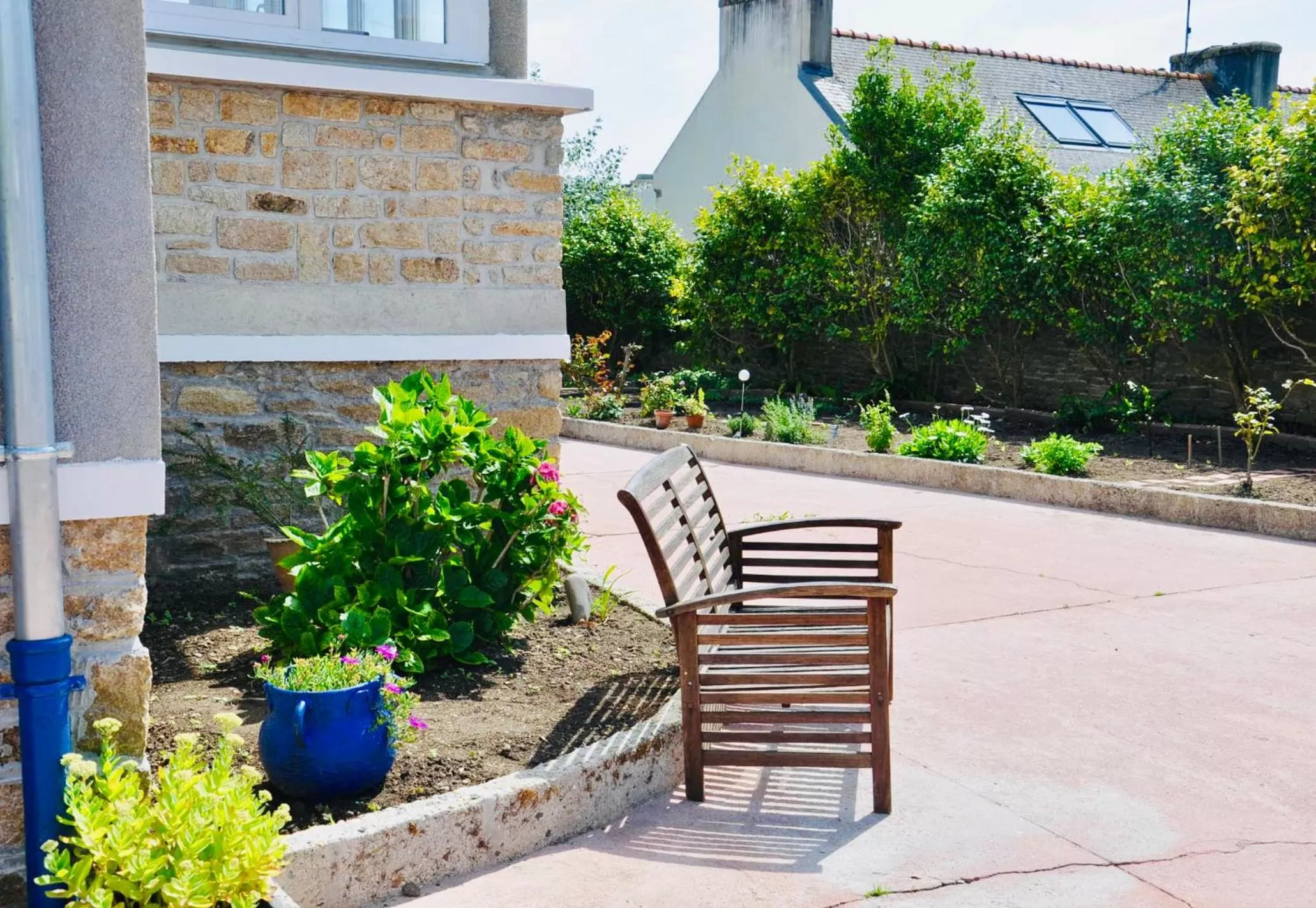 Patio in Les hauts de Kersudal