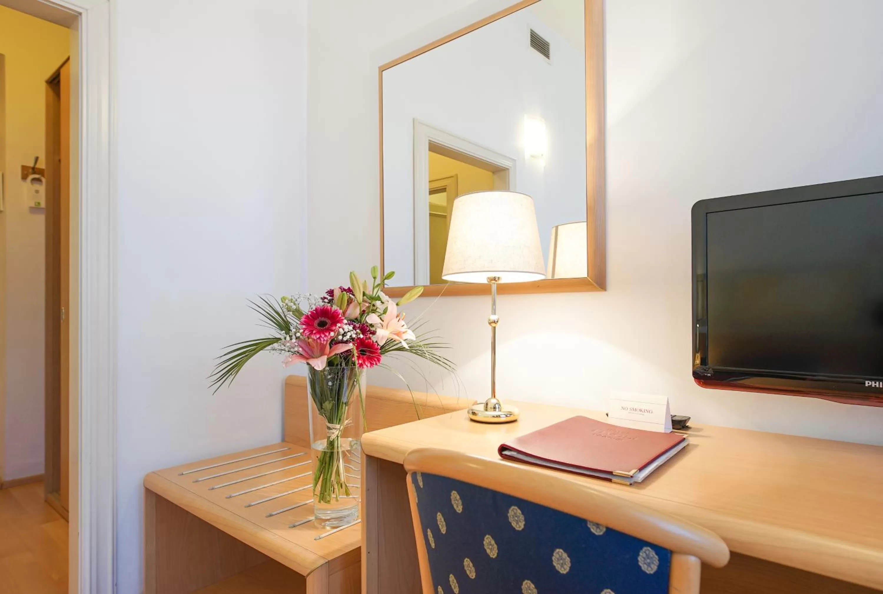 Decorative detail in Hotel Tivoli Prague