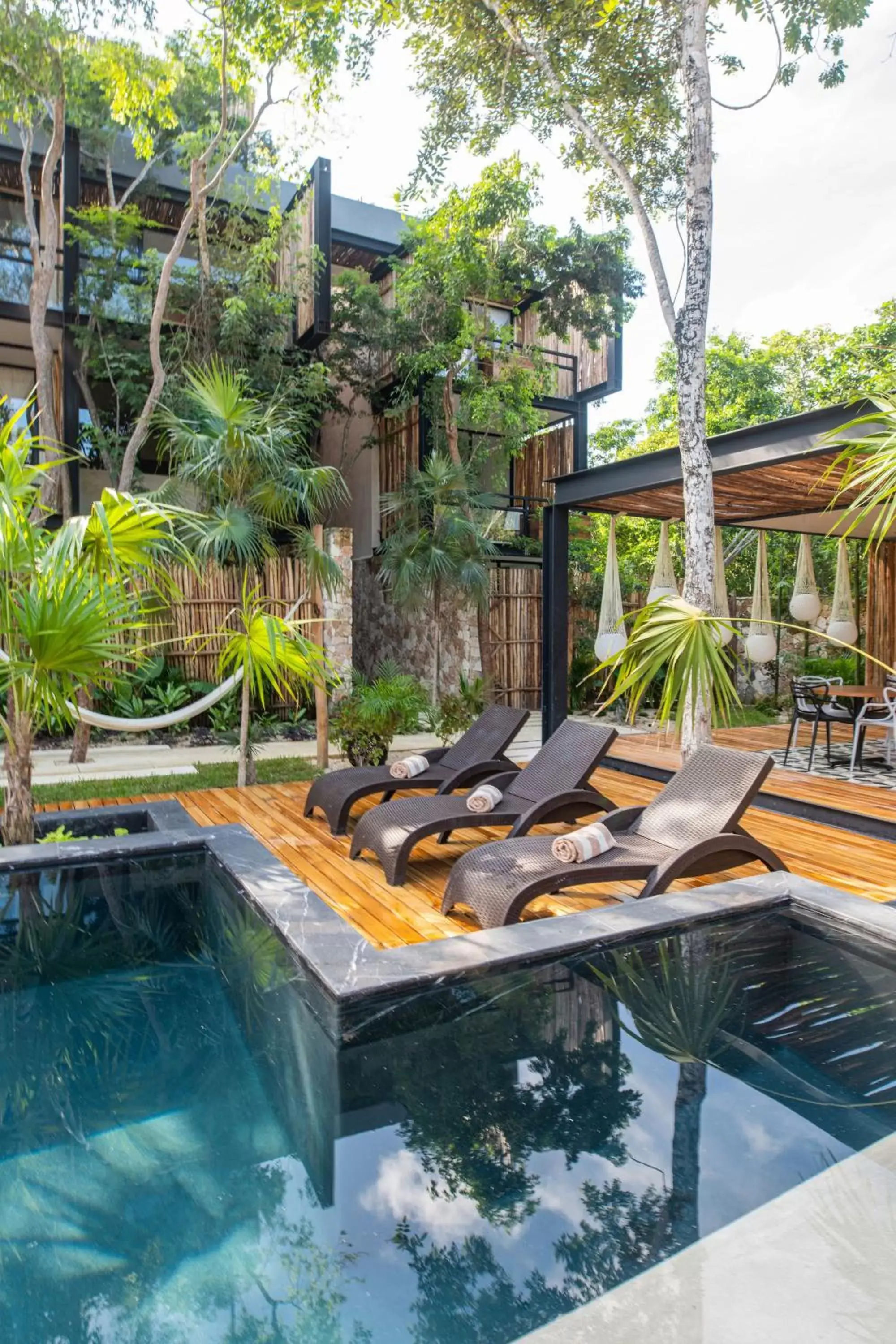 Pool view, Swimming Pool in Amaka Calma Riviera Tulum