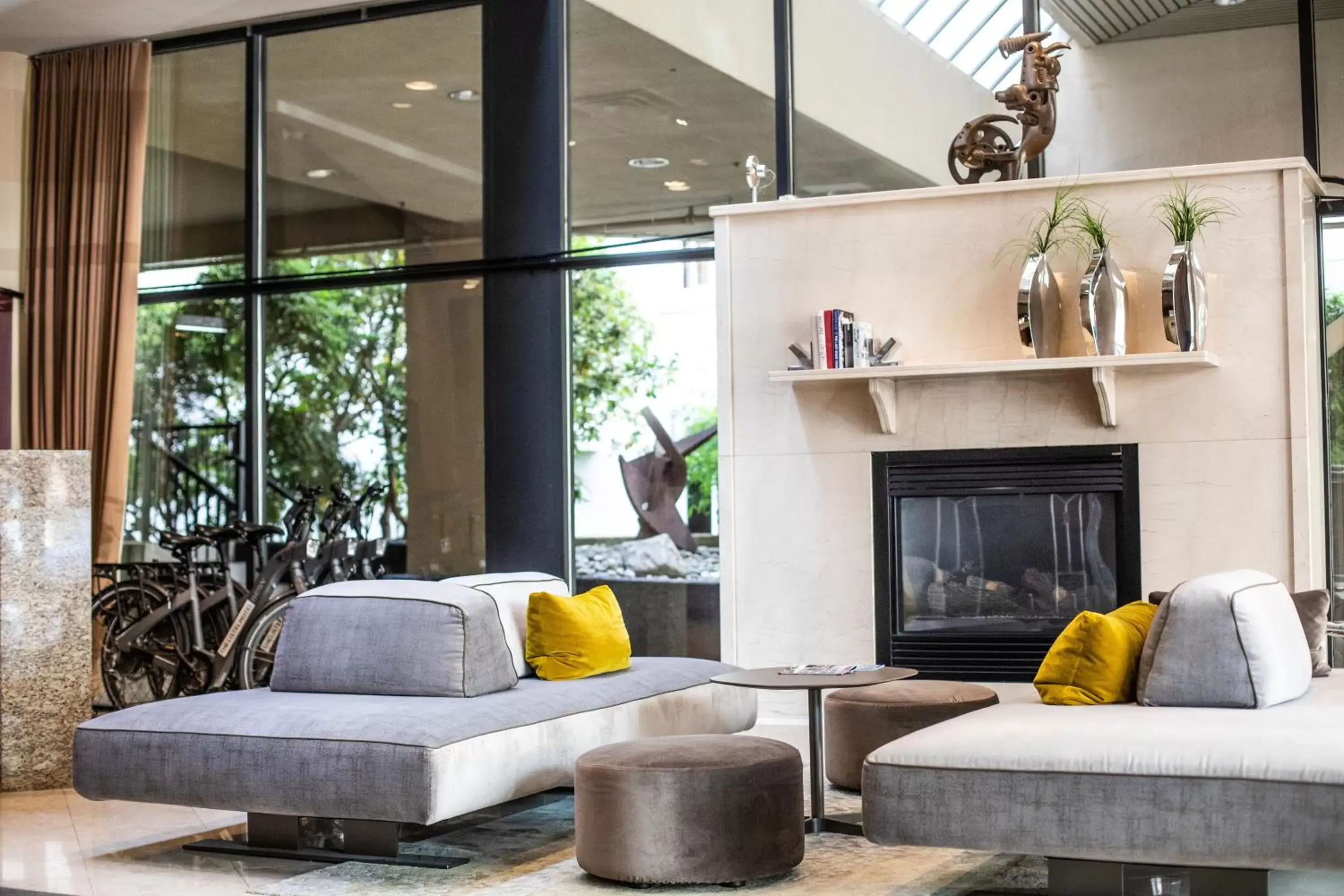 Lobby or reception in The Listel Hotel Vancouver Lobby or reception in The Listel Hotel Vancouver