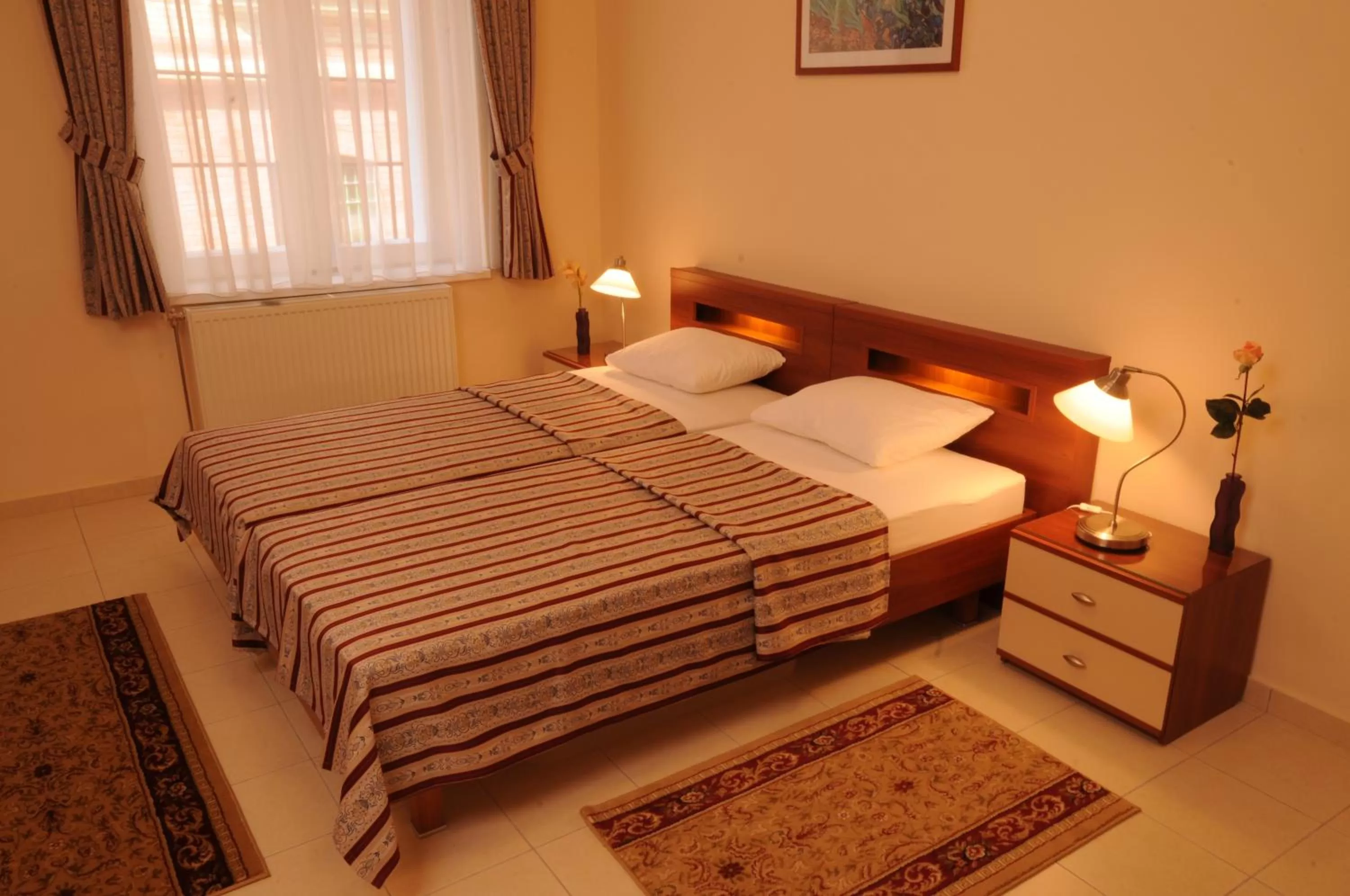 Bed in Budapest Museum Central