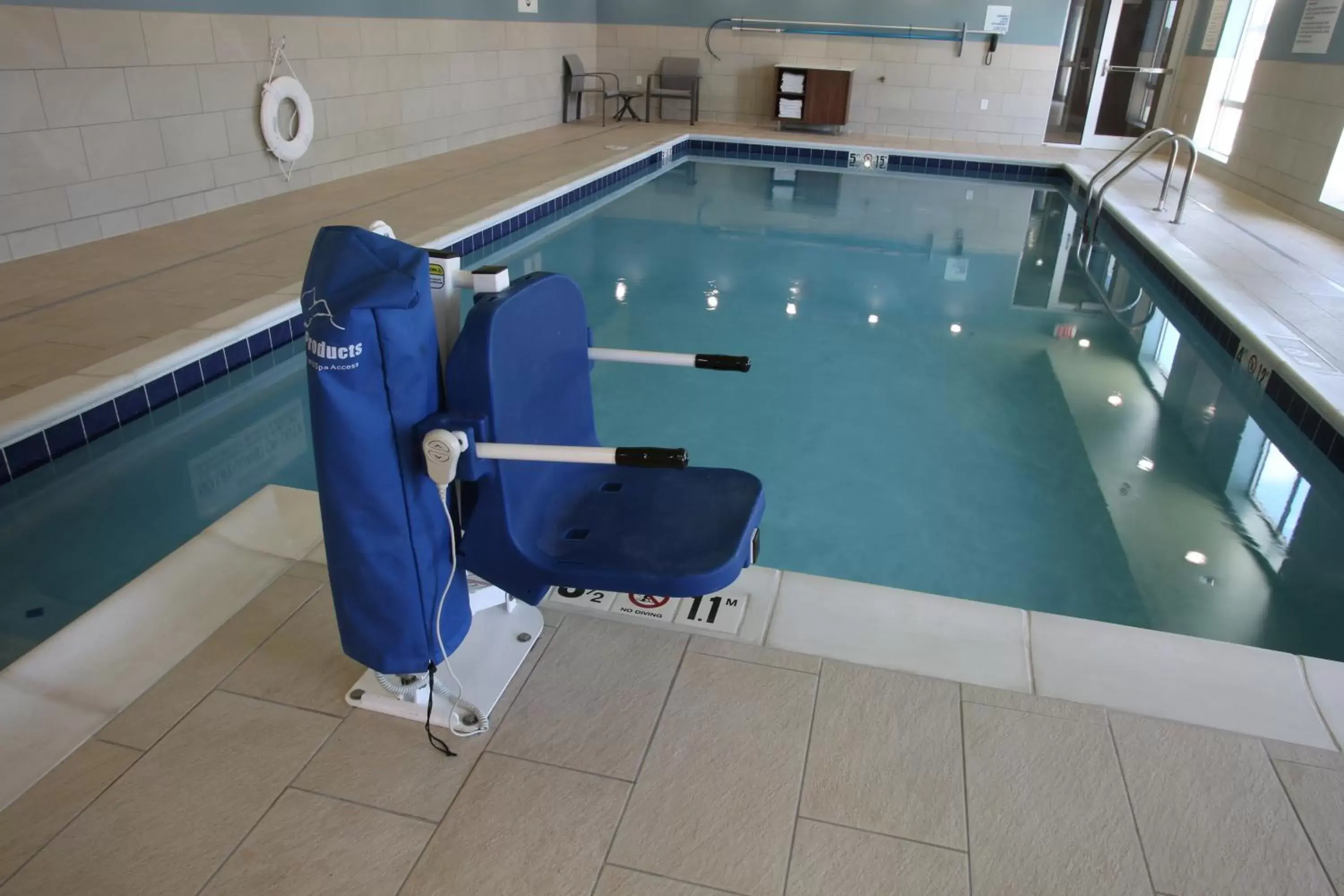 Swimming pool in Holiday Inn Express - McCook, an IHG Hotel