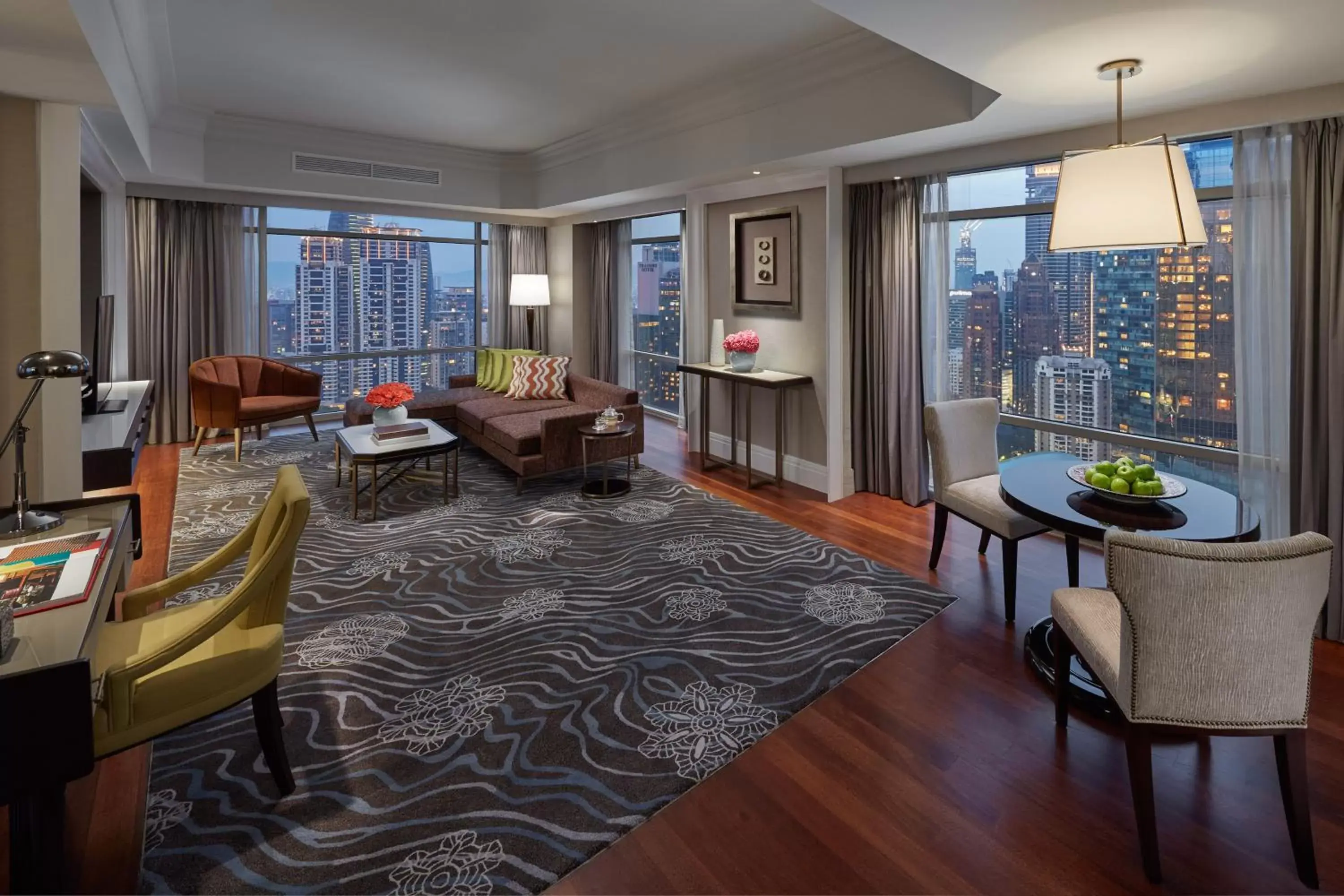 Living room, Seating Area in Mandarin Oriental, Kuala Lumpur