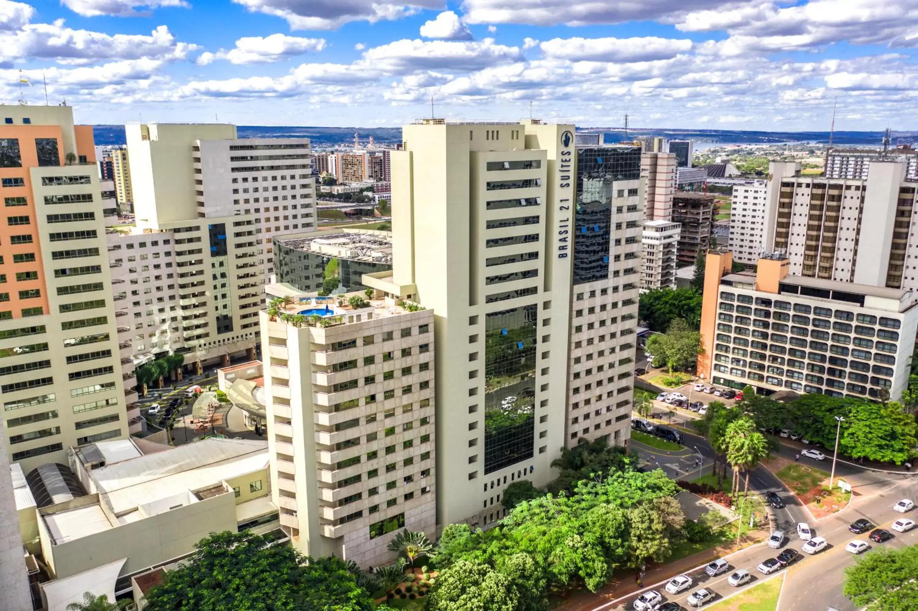 Facade/entrance, Bird's-eye View in Brasil 21 Suites Affiliated by Meliá