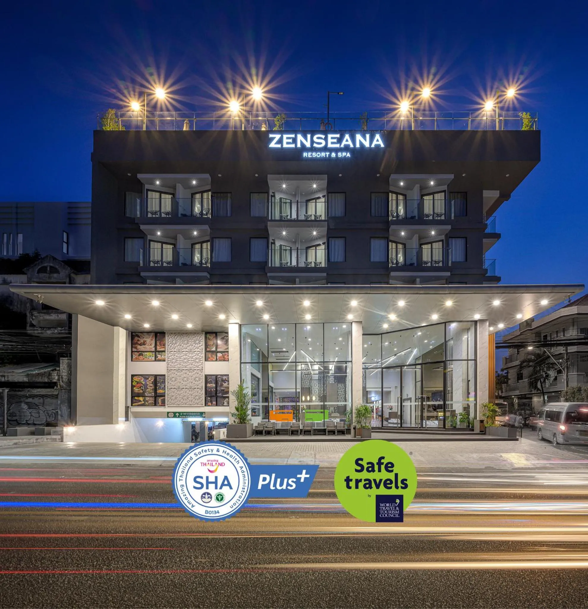 Property building in Zenseana Resort & Spa - Patong, Phuket