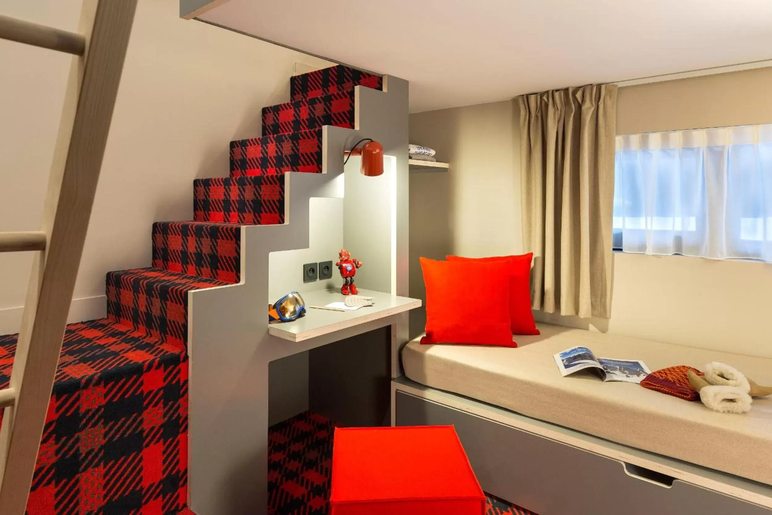 Double or Twin Room with Mezzanine in RockyPop Chamonix - Les Houches Double or Twin Room with Mezzanine in RockyPop Chamonix - Les Houches