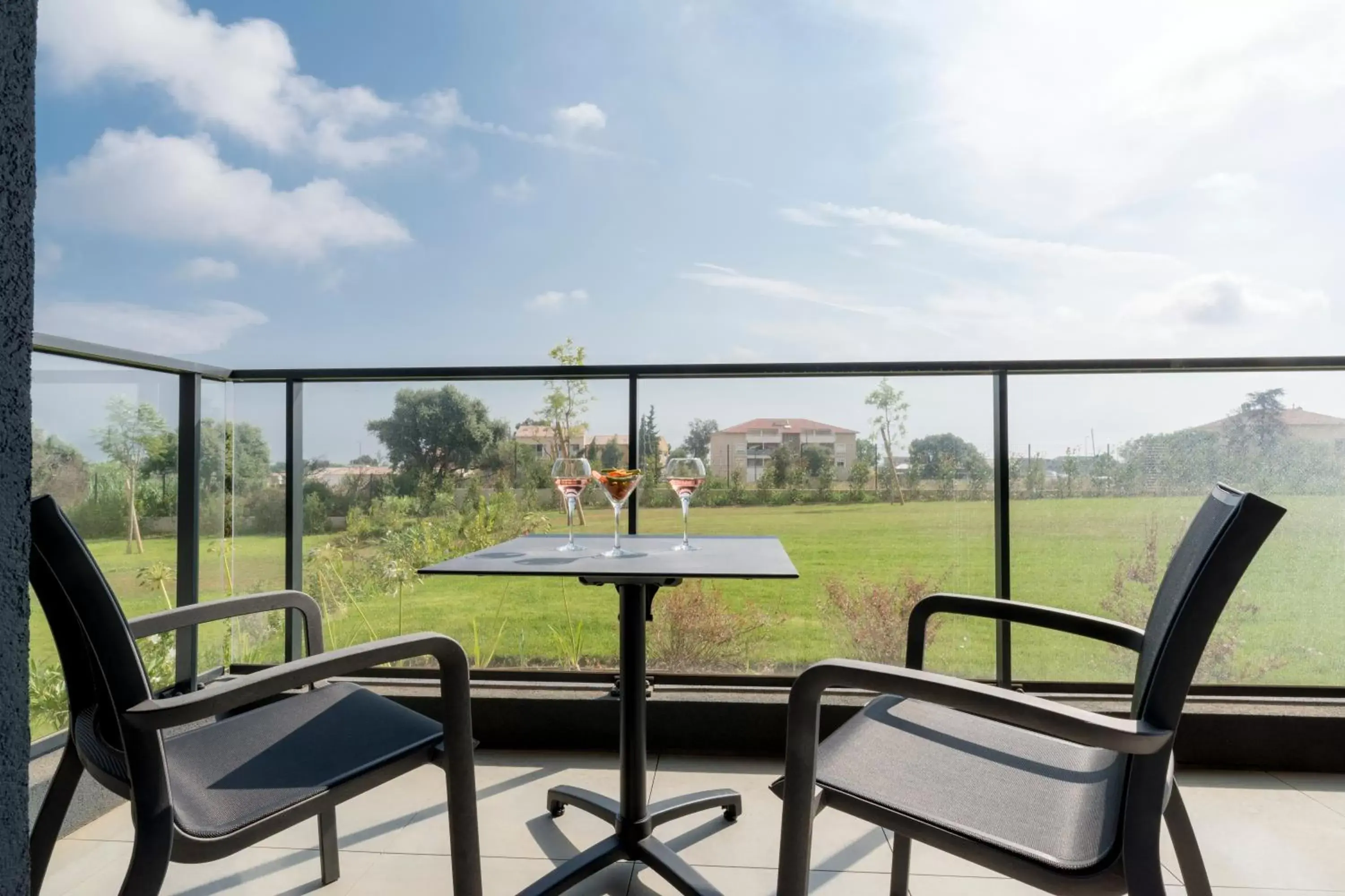 Balcony/Terrace in Mercure Hotel & Spa Bastia Biguglia