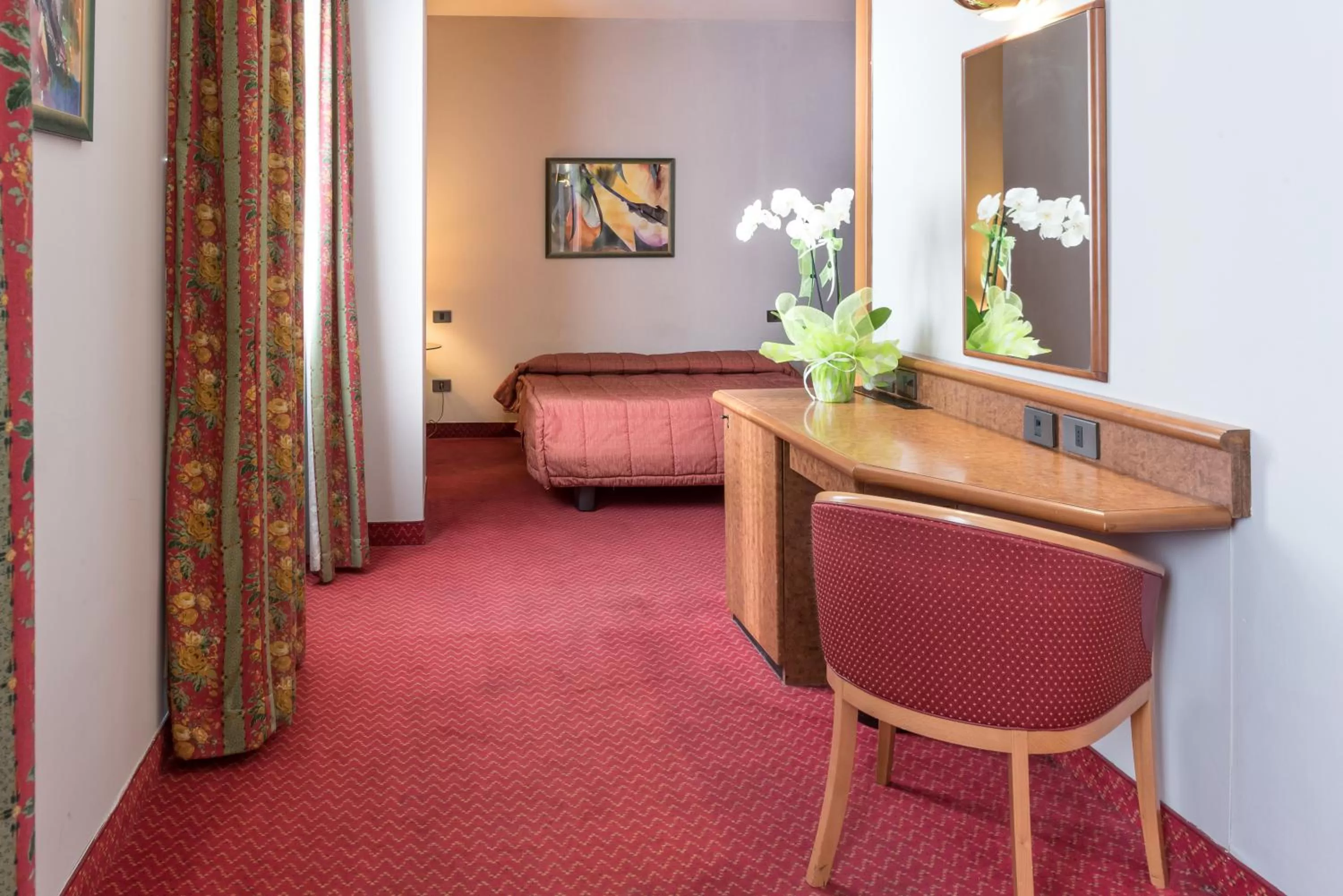 Bedroom, Bed in Idea Hotel Piacenza