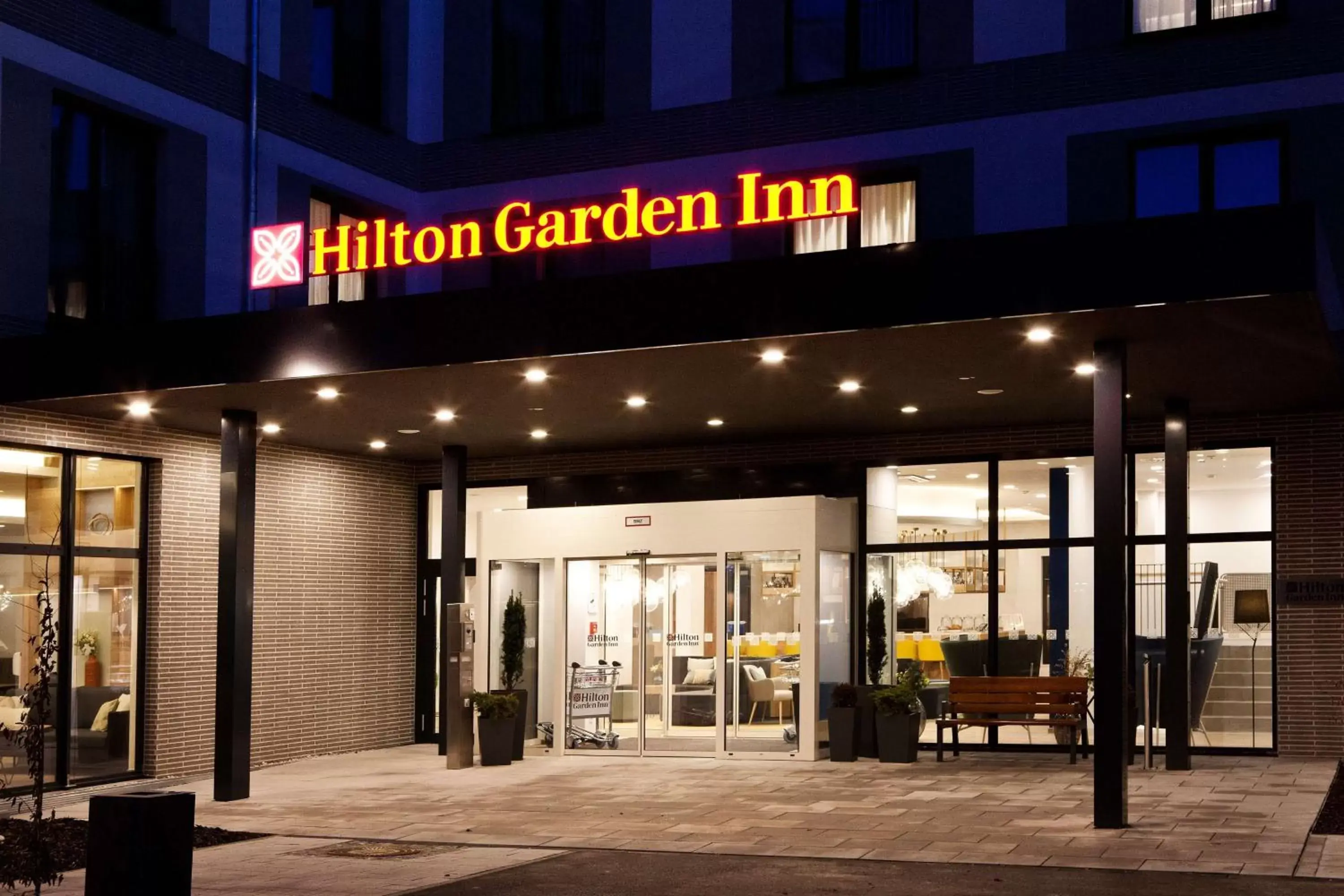 Property building in Hilton Garden Inn Munich Messe