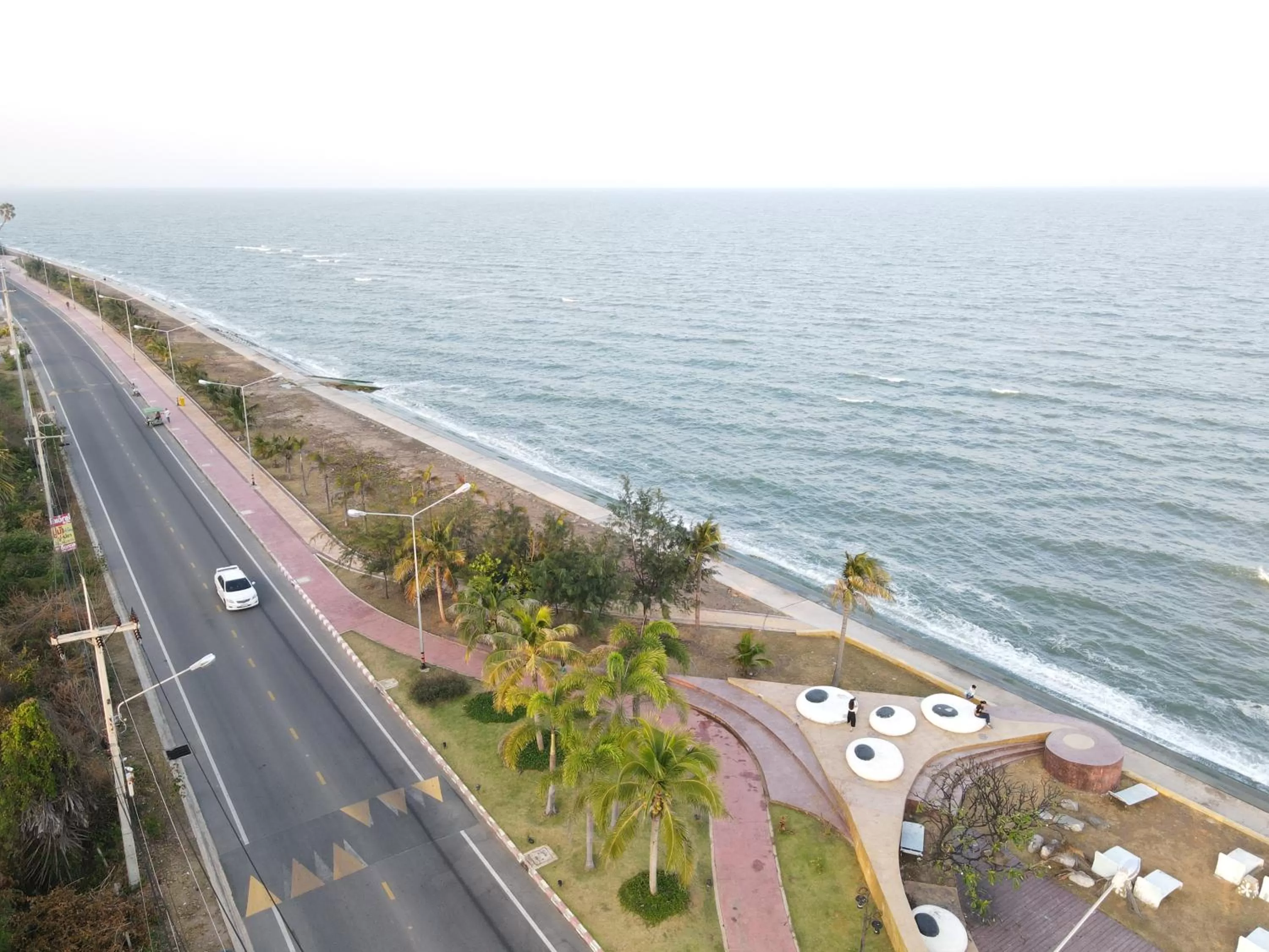 Bird's eye view in Tanaosri Resort Pranburi