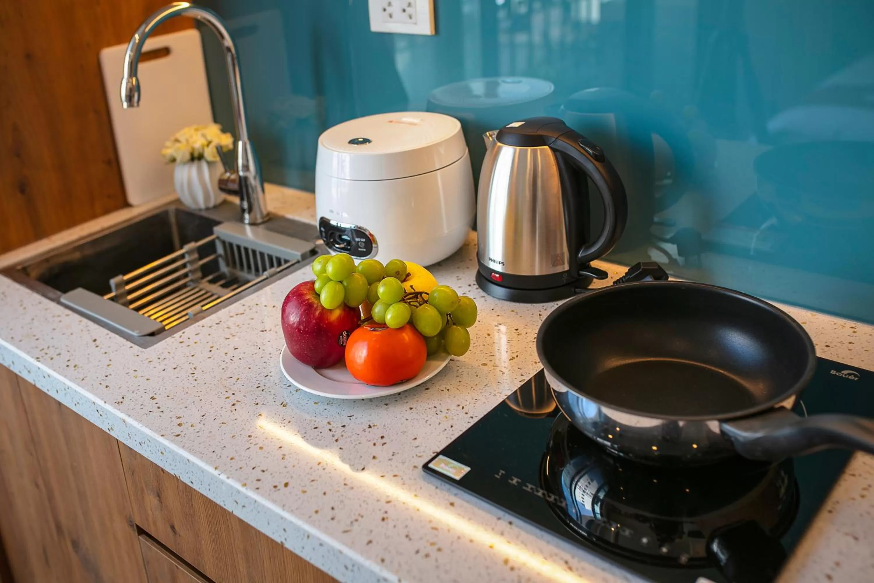 Kitchen or kitchenette in Au Coeur d'Hanoi Apartment