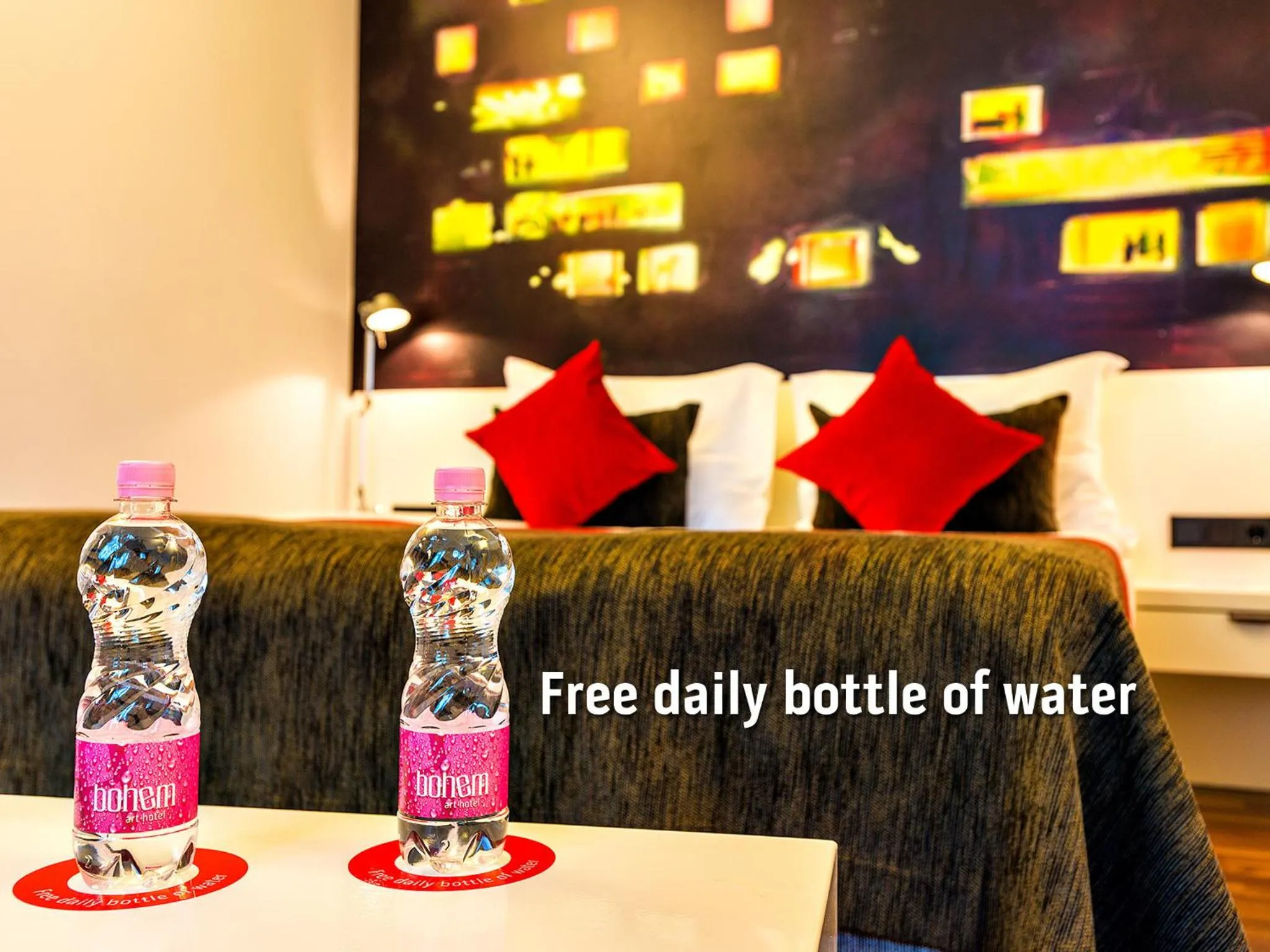 Drinks in Bohem Art Hotel