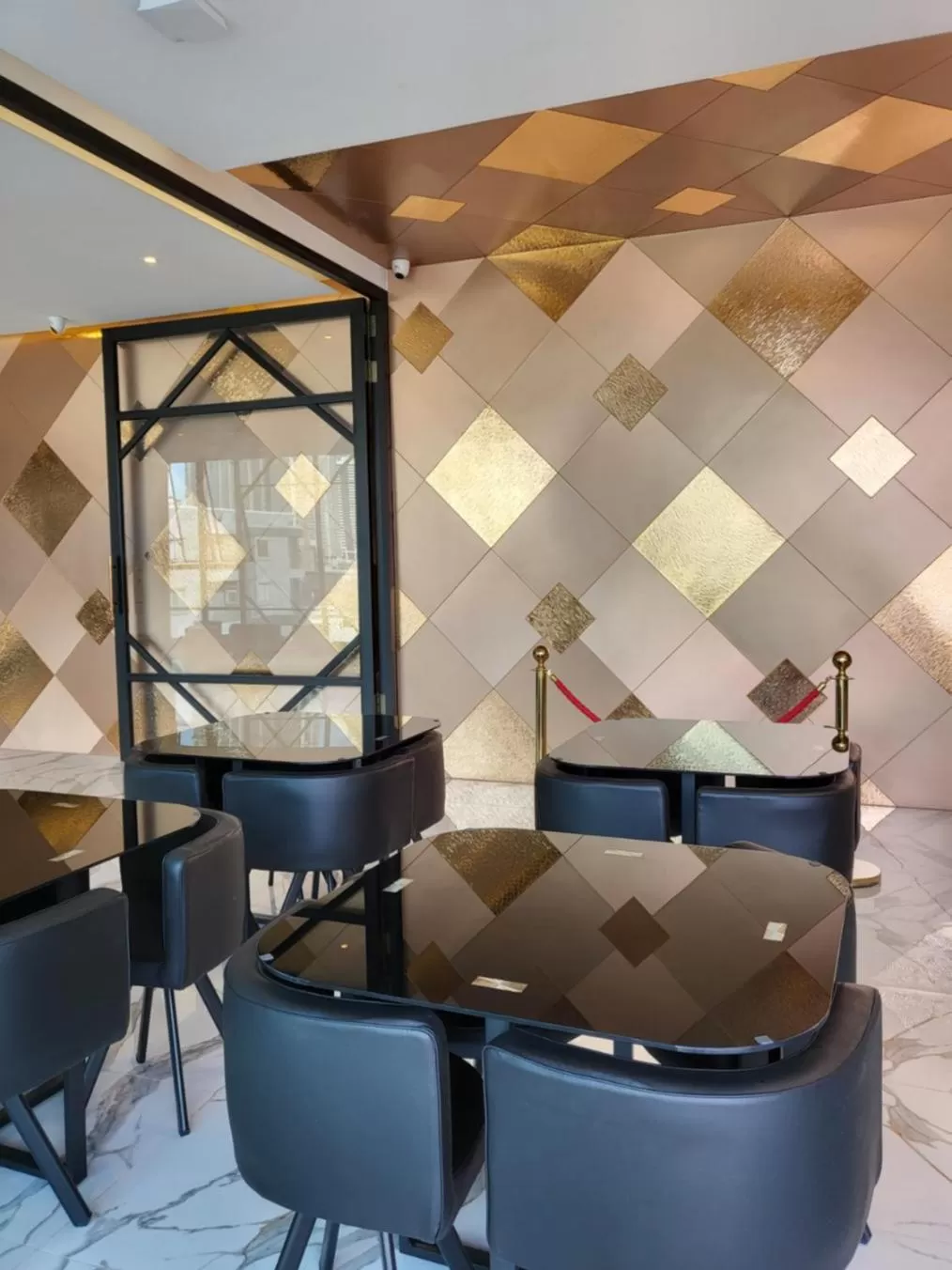 Dining area in S3 Siam Bangkok Hotel