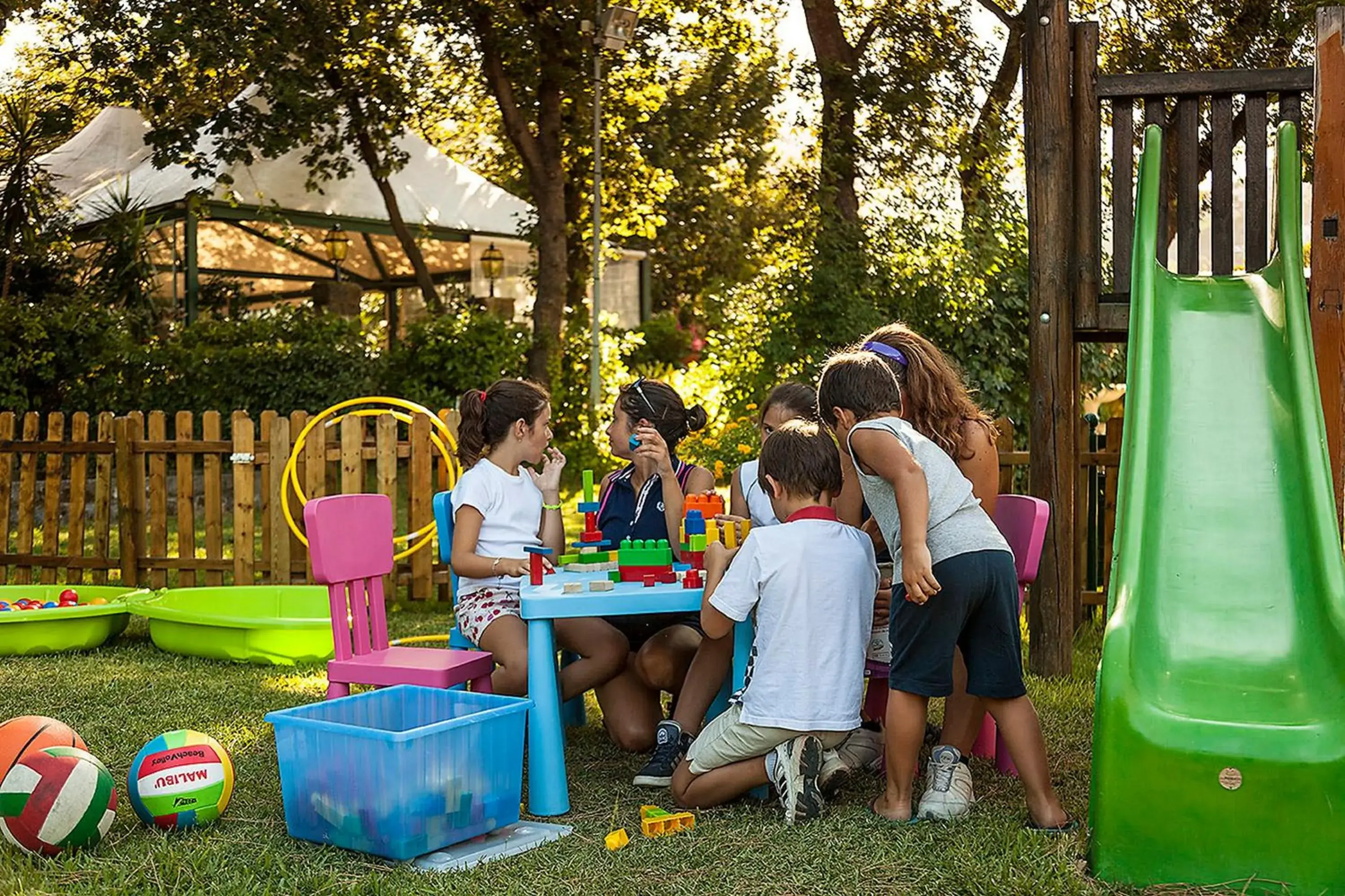 Children play ground in Hotel Continental Ischia