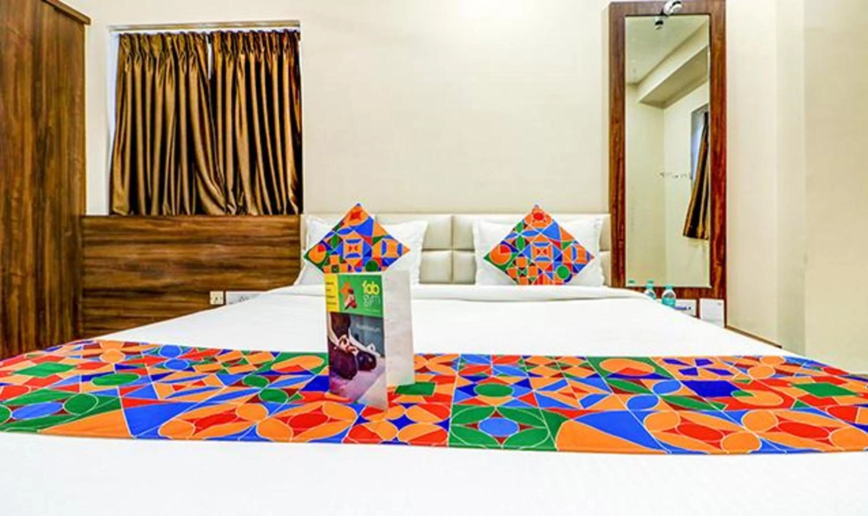 Bedroom, Bed in FabHotel Carnival