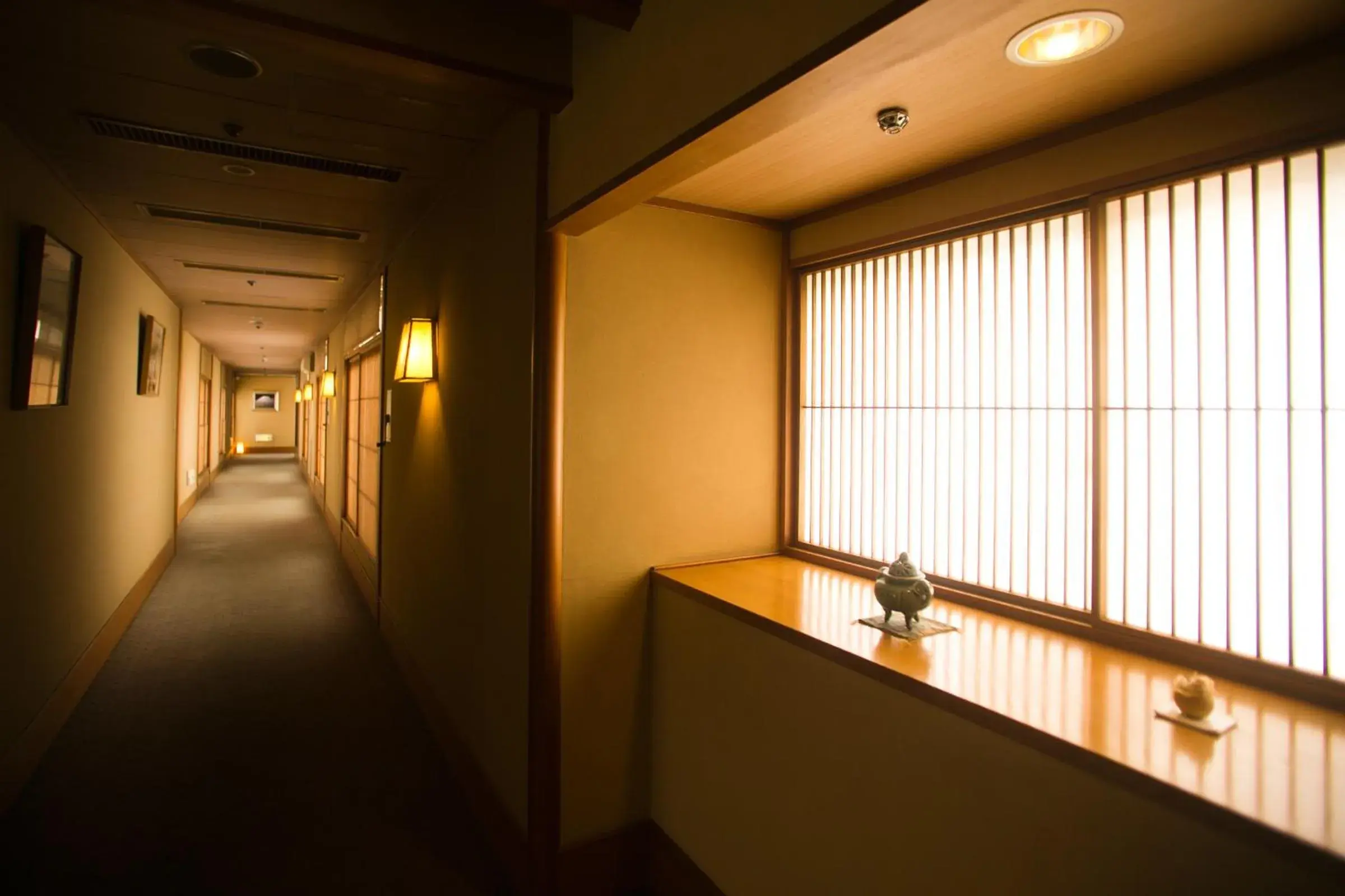 Decorative detail in Ryokan Nishi-no-Miyabi Tokiwa