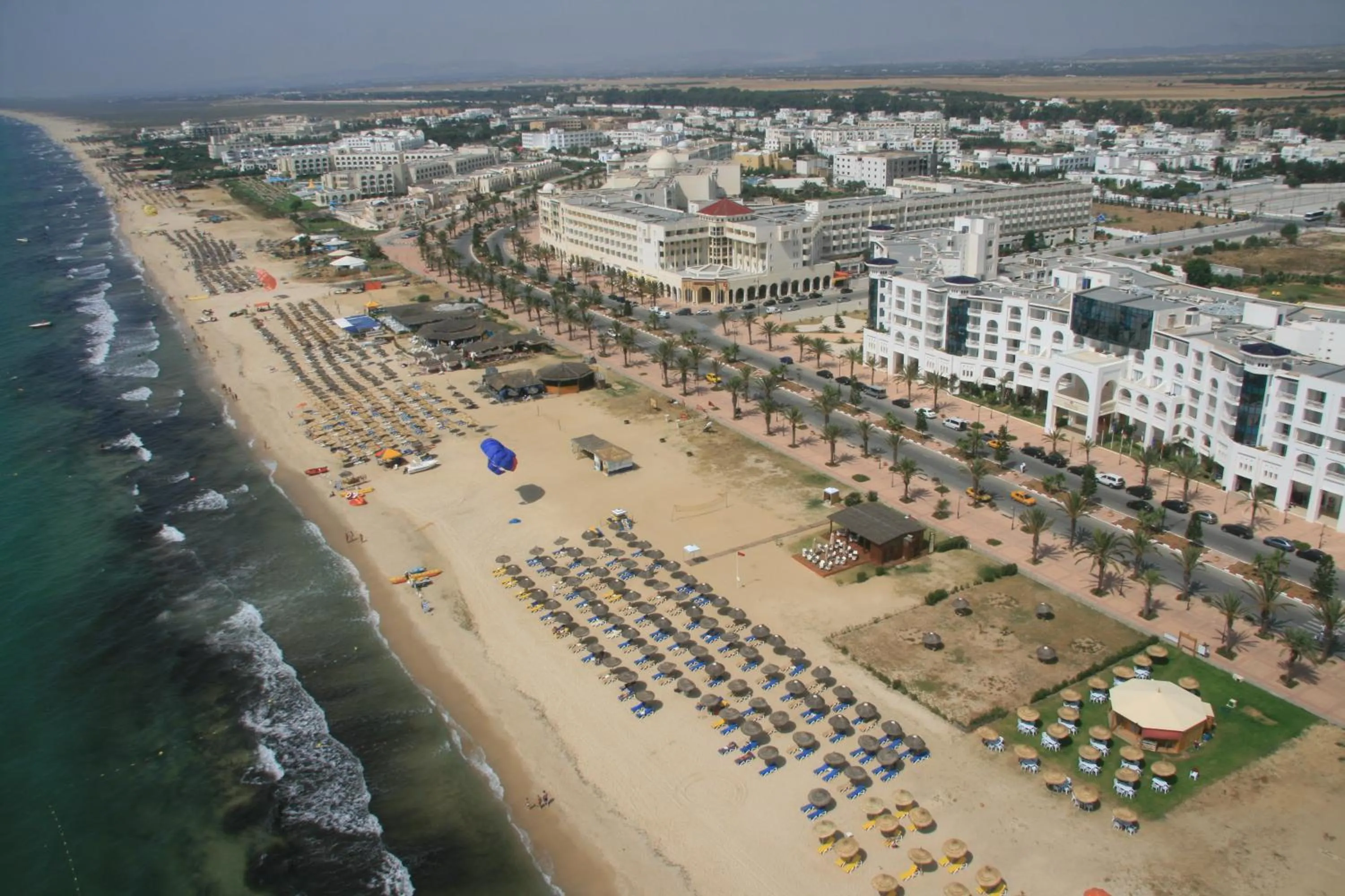Bird's eye view in El Mouradi Hammamet