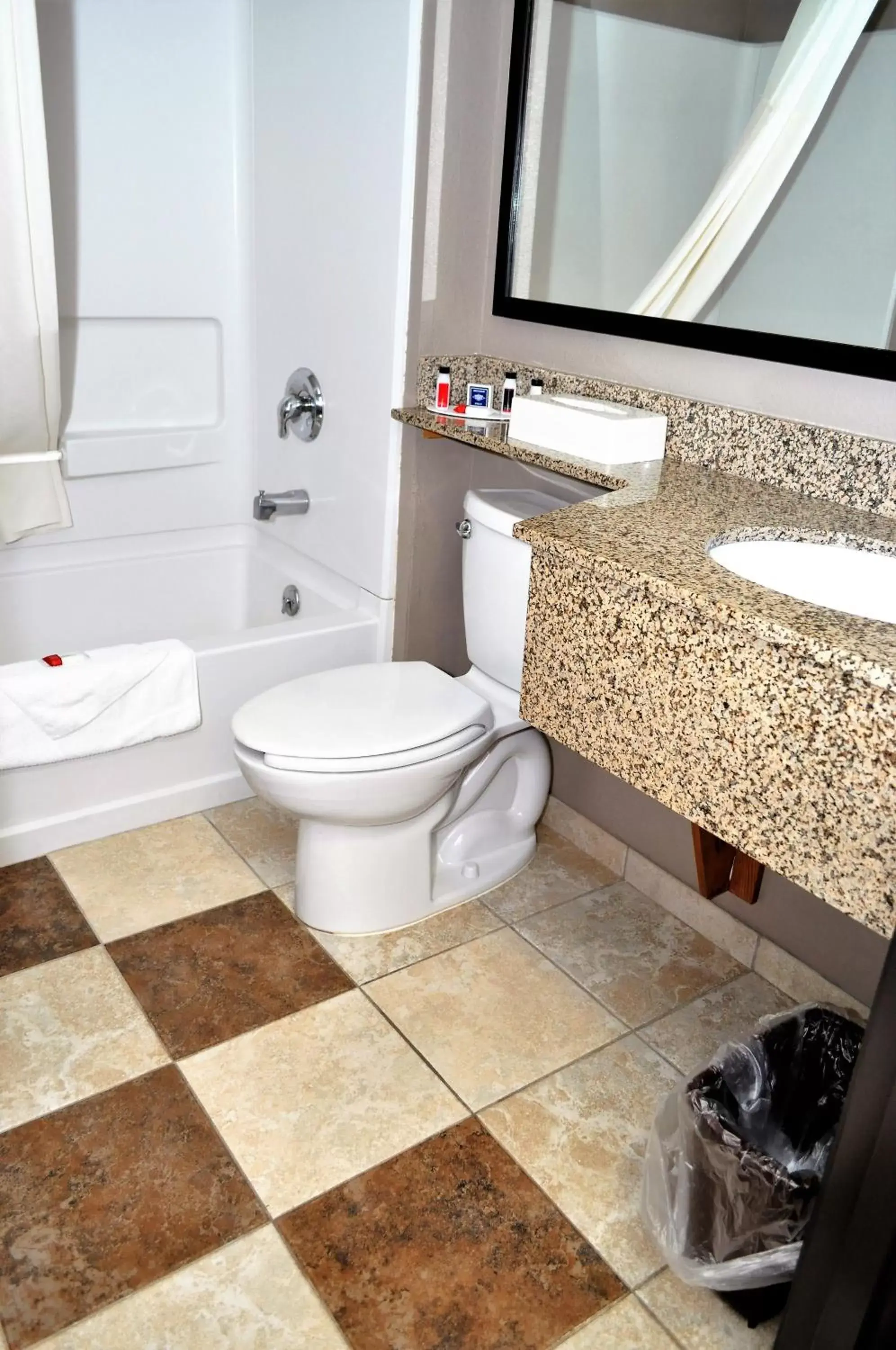 Bathroom in Super 8 by Wyndham Clearfield