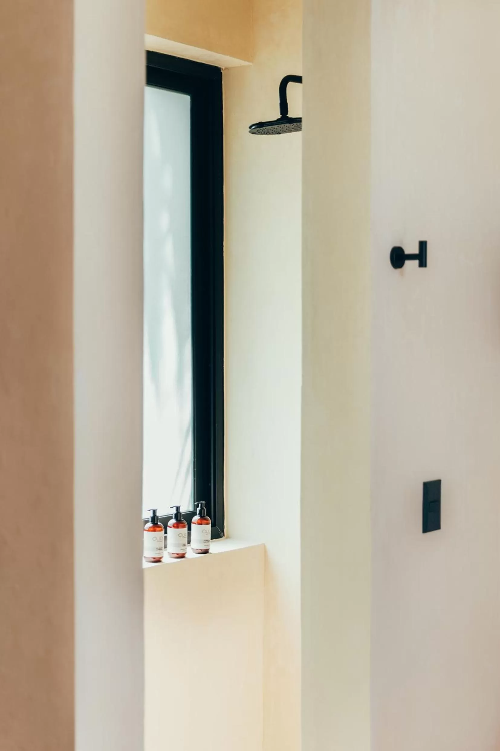 Shower in Cucu Hotel El Cuyo